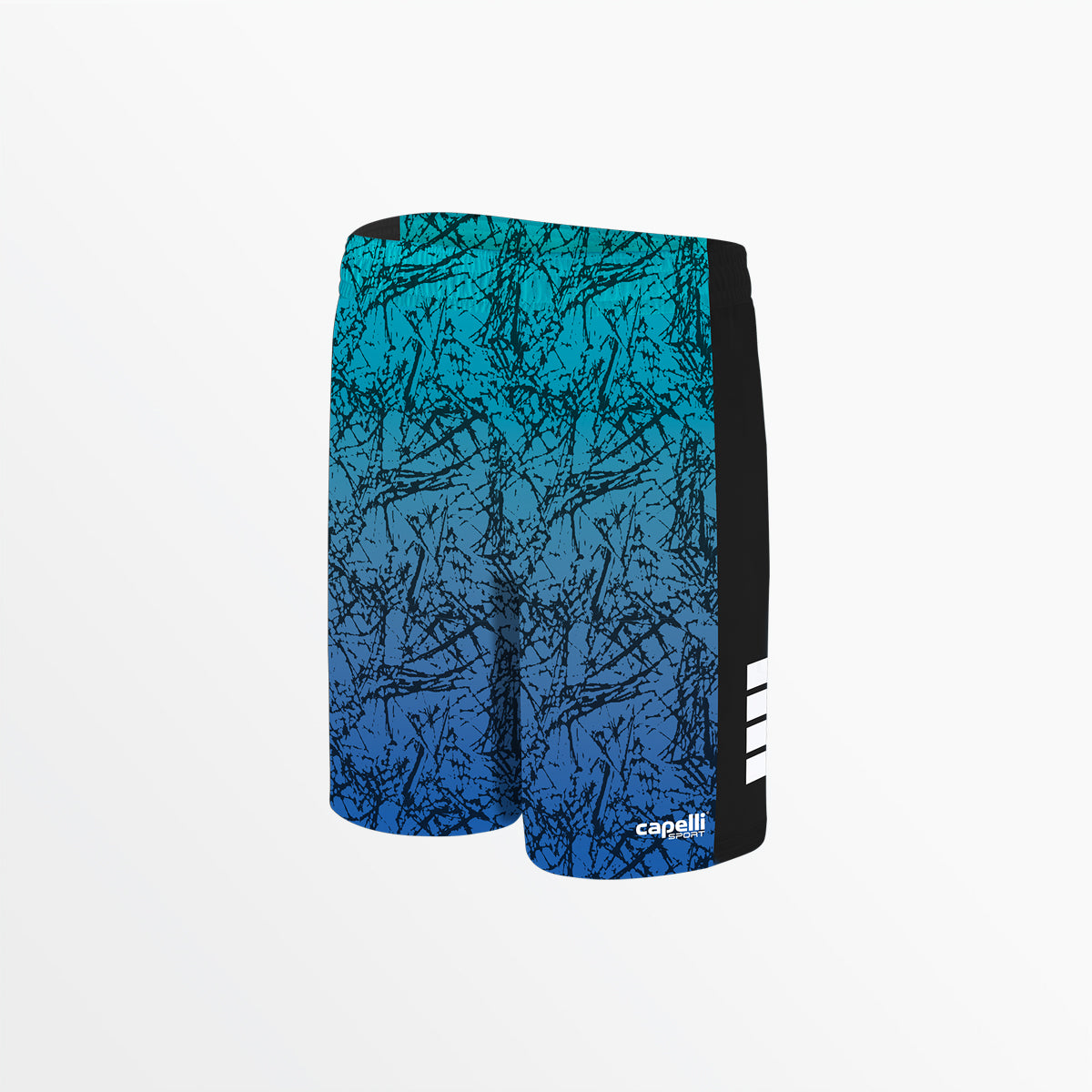 YOUTH DISTRESSED OMBRE LOGO SHORT