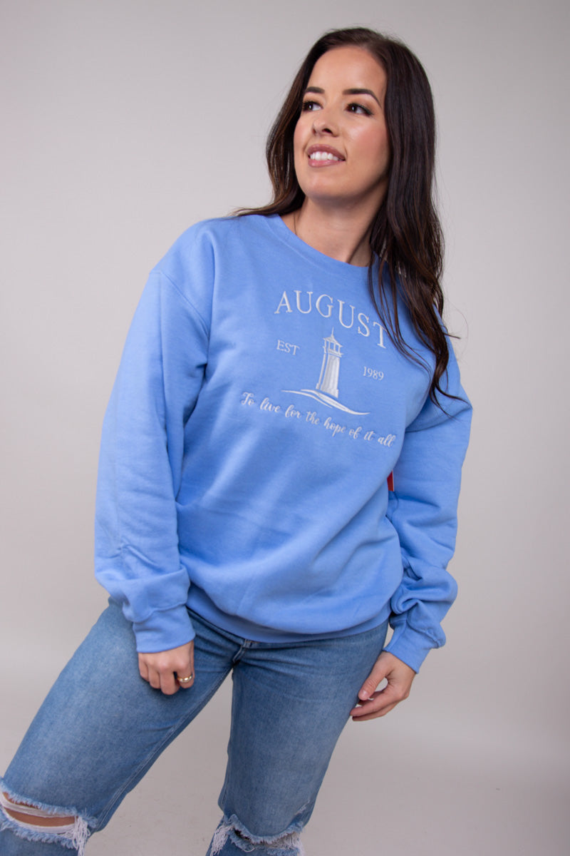 August Embroidered Crewneck、mySite、hinf8tx79