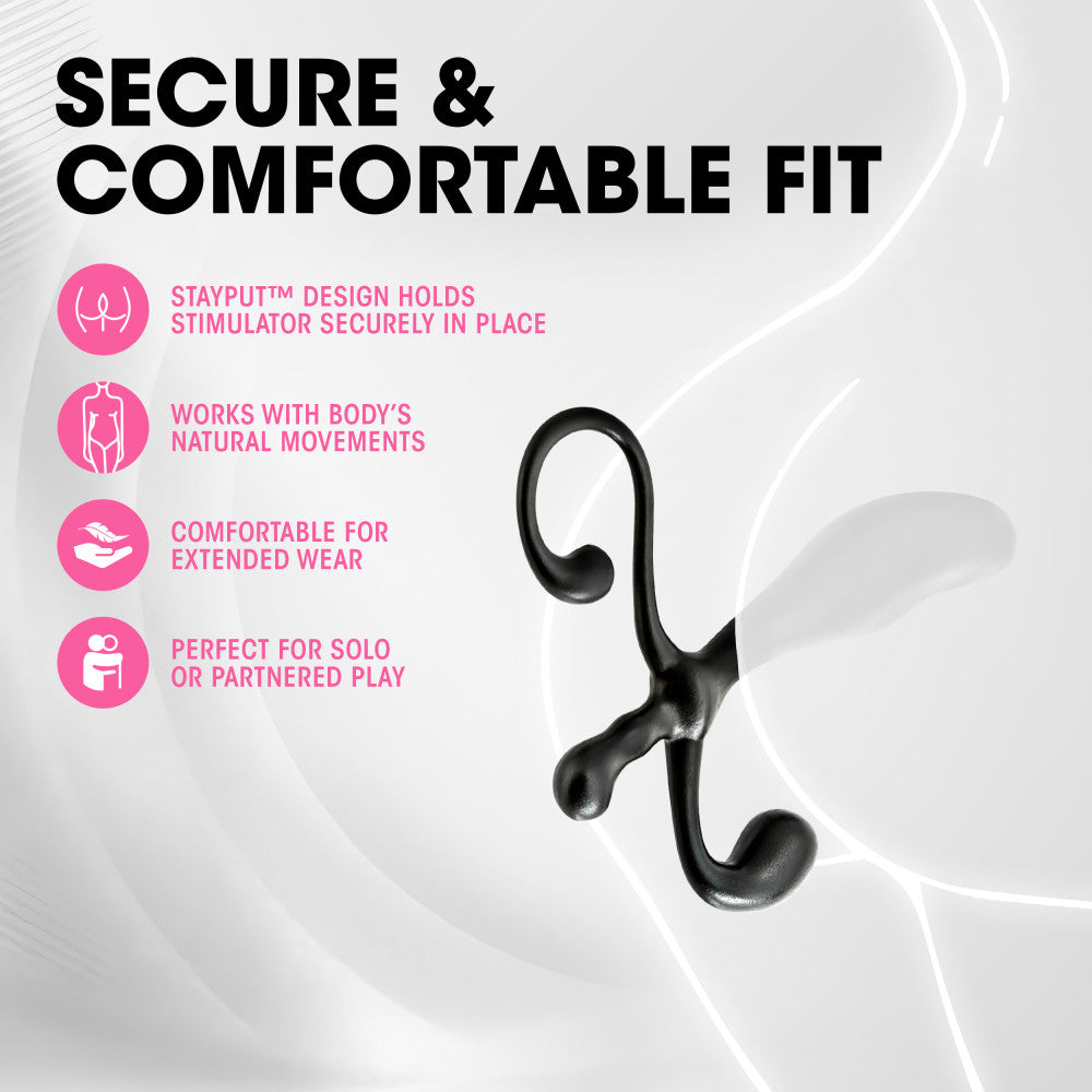 Anal Adventures By Blush® | Prostate Stimulator Black 5-Inch Anal Plug、mySite、bottomscart