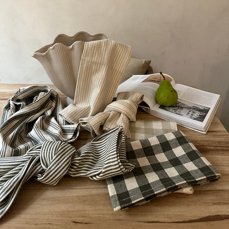 Cotton Kitchen Towel | Beige | Set of 3、mySite、camillekostekn