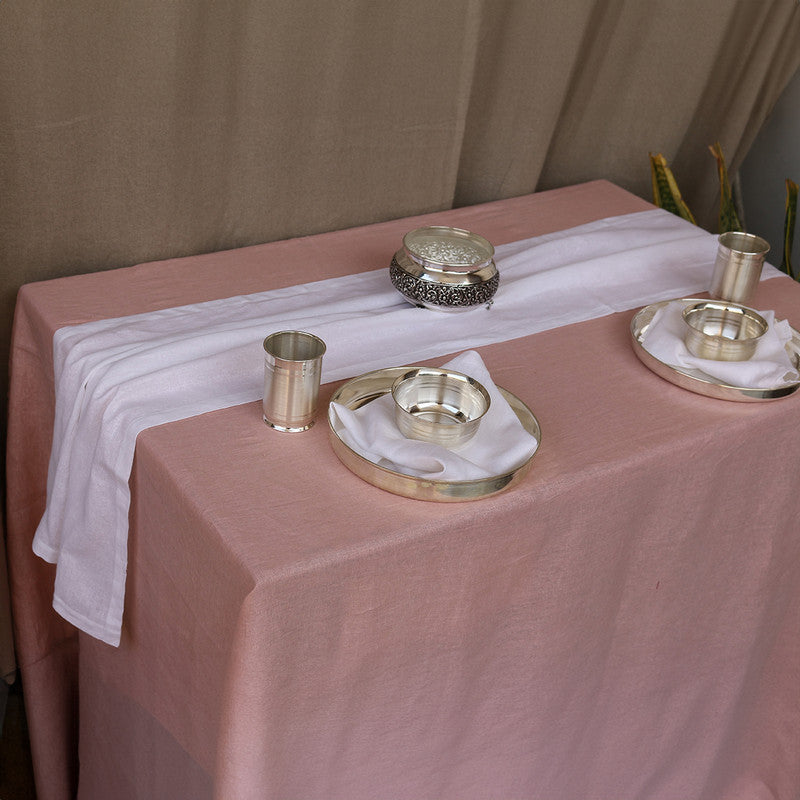 Pure Linen Table Napkins | Set of 4 | White、mySite、camillekostekn