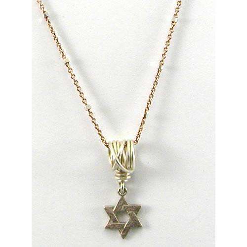 The Barber’s Daughters Star of David Wire Wrap Necklace、mySite、topwebapps