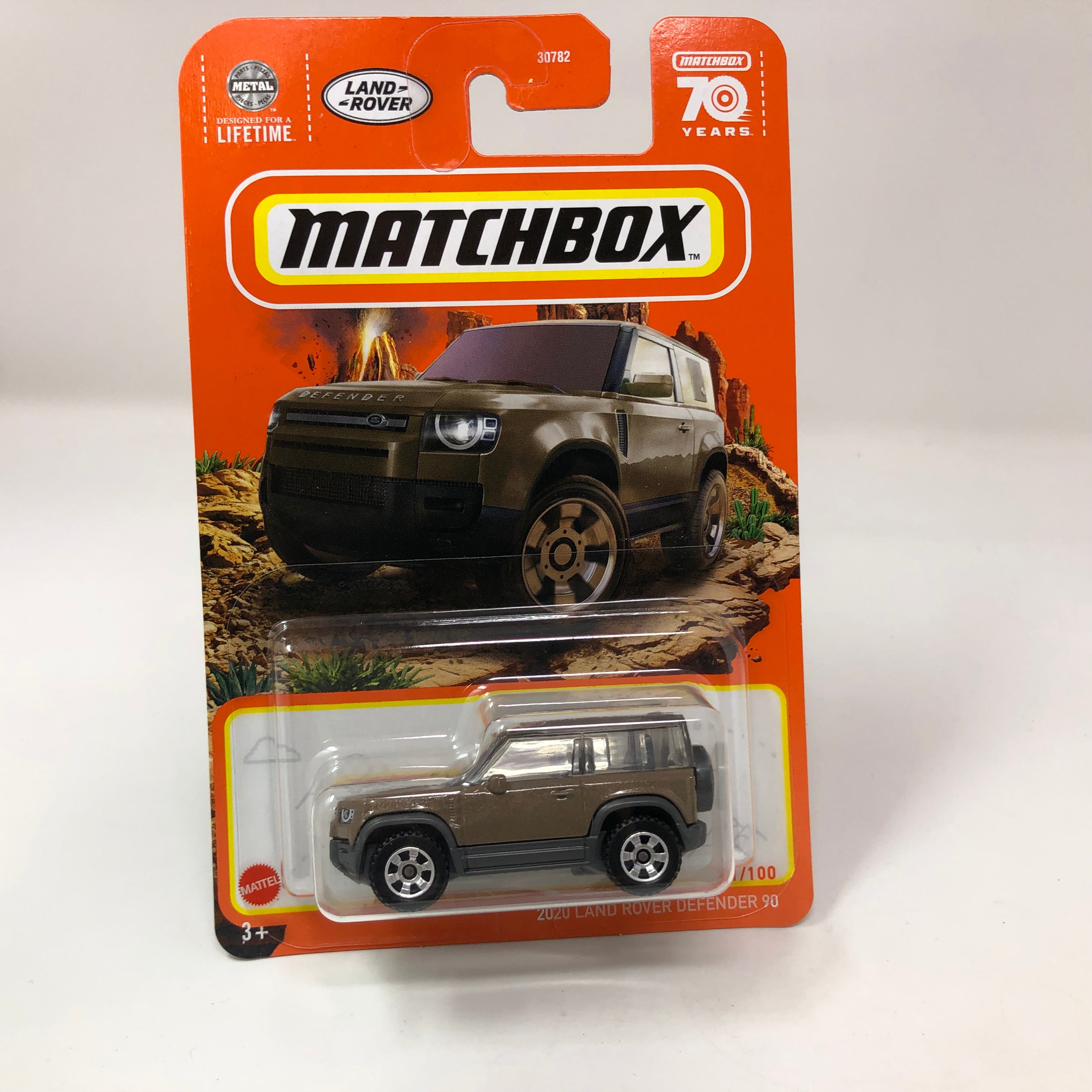 2020 Land Rover Defender 90 #81 * Brown * 2023 Matchbox Case U、mySite、hgirdovlk