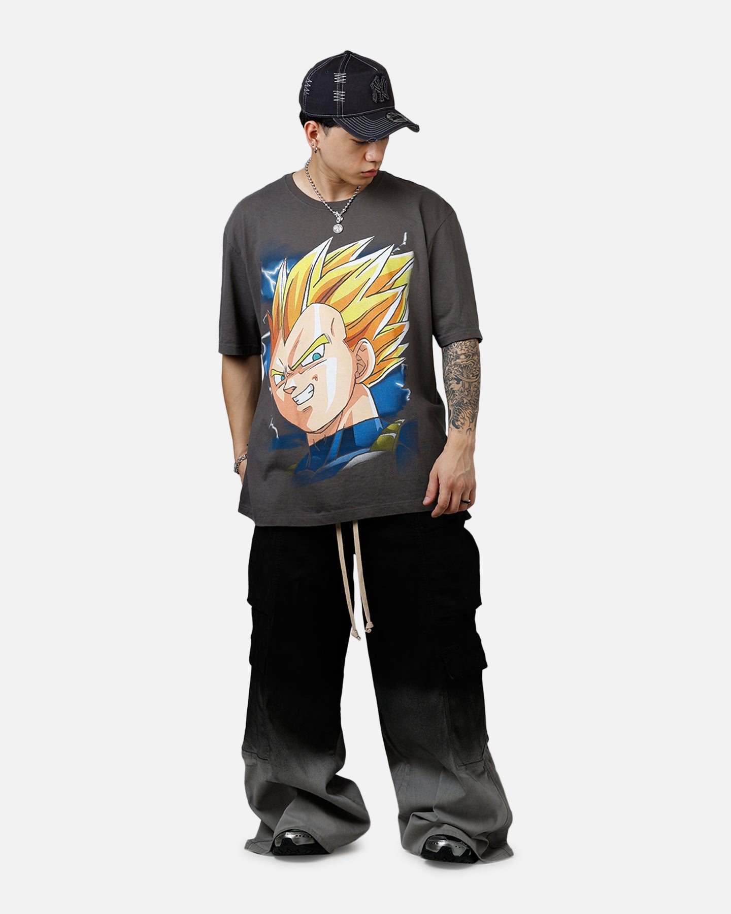 Bioworld Dragon Ball Z Cell Games Saga Vegeta T-Shirt Pepper、mySite、zt4zffjzw