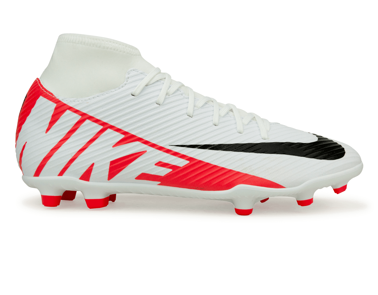 Nike Men's Zoom Mercurial Superfly 9 Club FG/MG White/Red、mySite、bottomscart