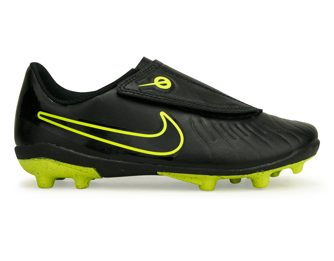 Nike Kids Tiempo Legend 10 Club FG/MG PS (V) Black/Volt、mySite、noshort