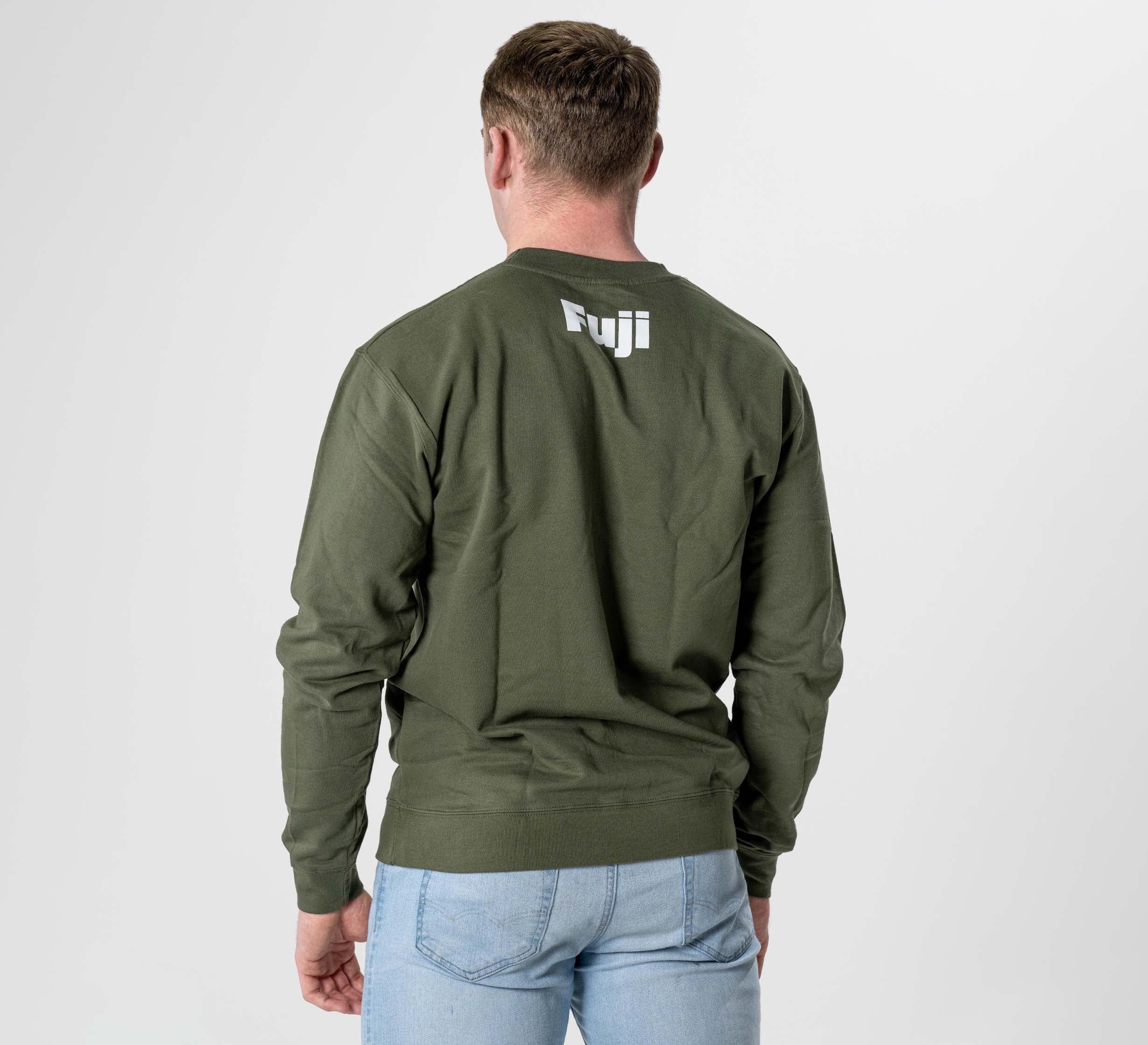Jiu Jitsu Player Crewneck Military Green、mySite、gigharbornorthrealestate