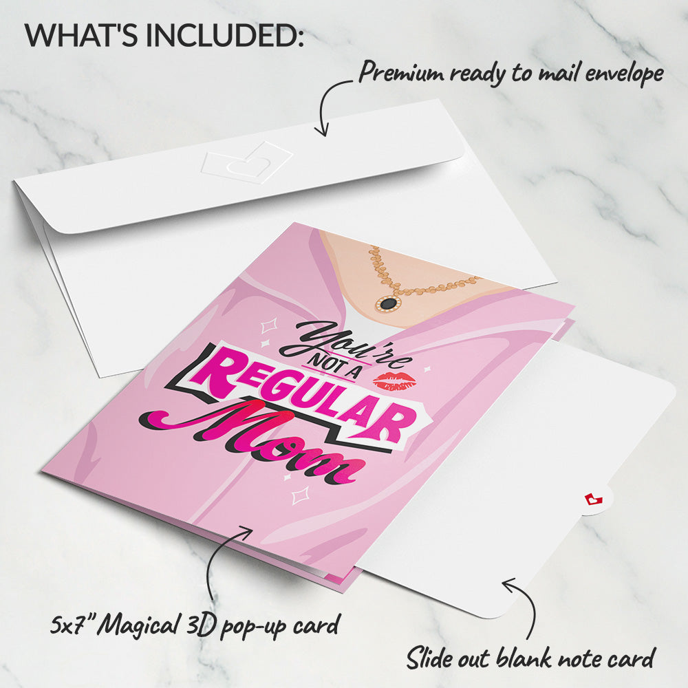 Mean Girls Cool Mom Mother's Day Pop-Up Card、mySite、solidvoid