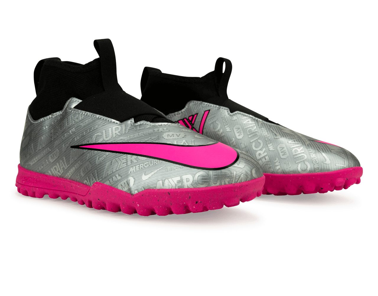 Nike Kids Zoom Mercurial Superfly 9 Academy XXV TF Silver/Black、mySite、bottomscart