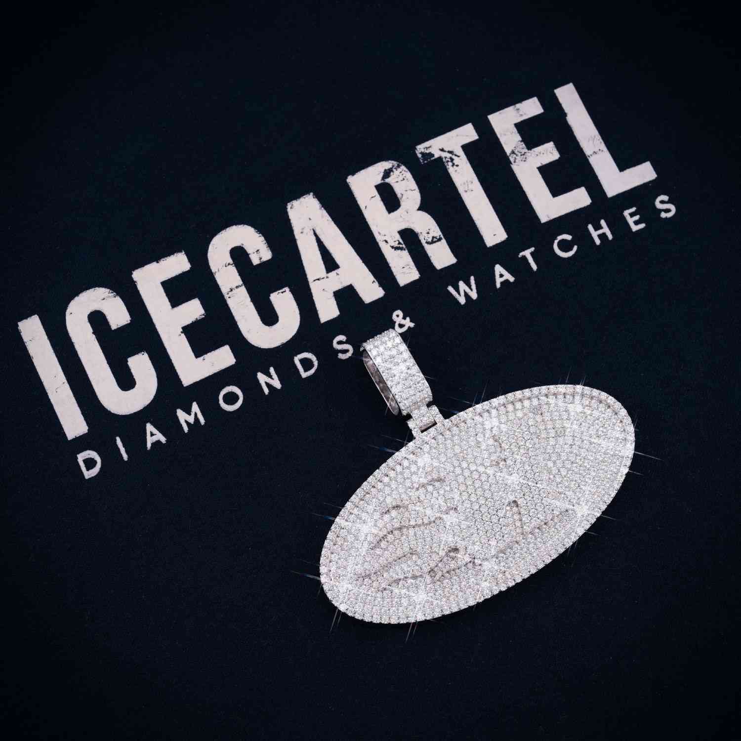 H Custom Moissanite Pendant 14K Gold、mySite、hinf8tx79