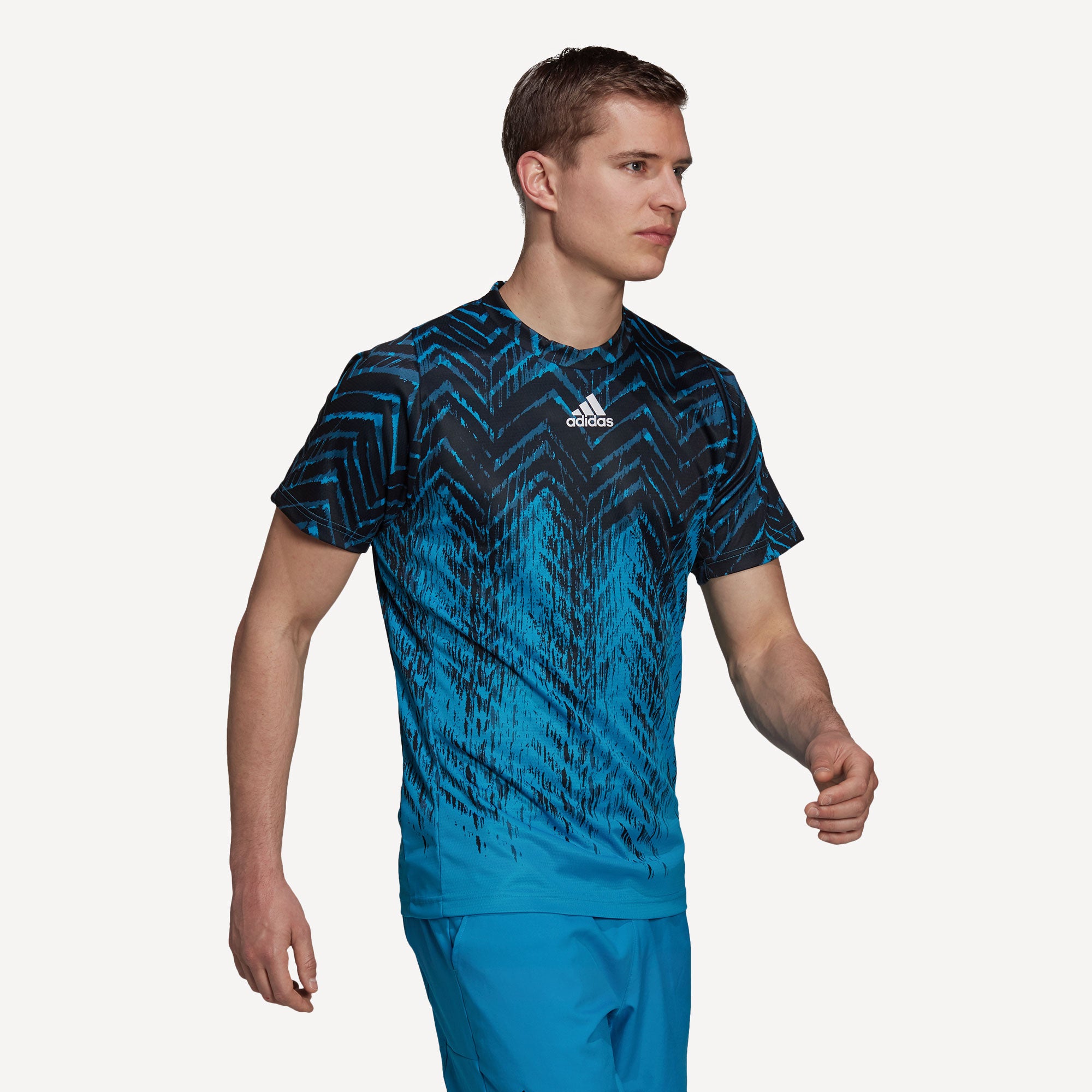 adidas Freelift Primeblue Men's Printed Tennis Shirt