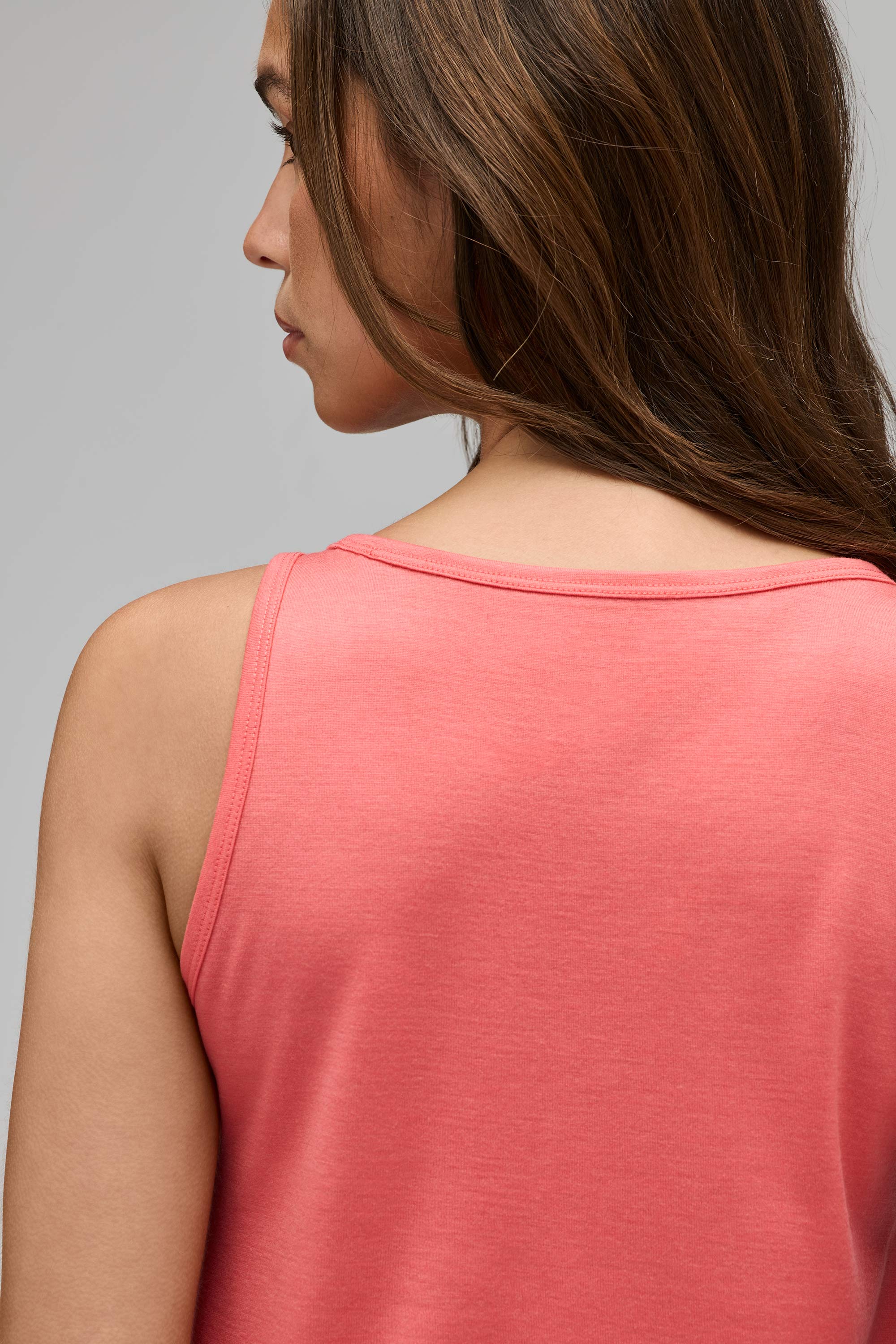 Women's Relaxed Merino V-Neck Tank、mySite、noshort