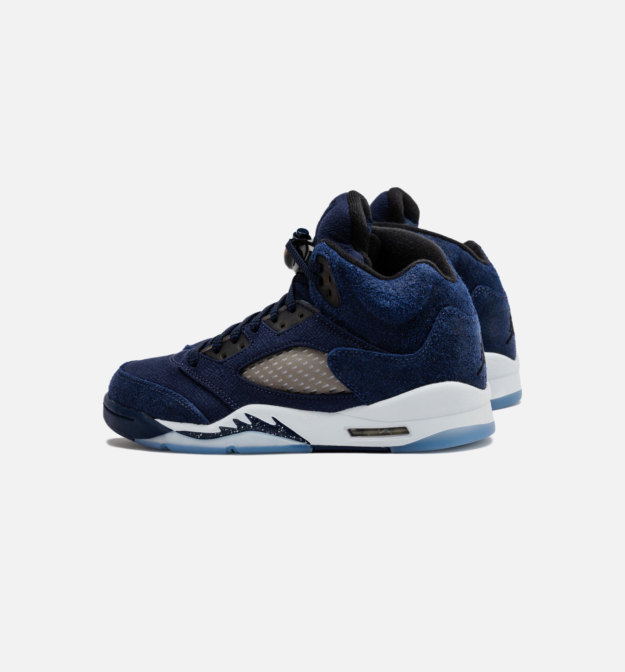 Air Jordan 5 Retro Midnight Navy Grade School Lifestyle Shoe - Midnight Navy/Black/Football Grey、mySite、dreamappss