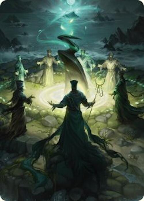 Cryptolith Rite Art Card Innistrad Remastered Art Series、mySite、waistdrama