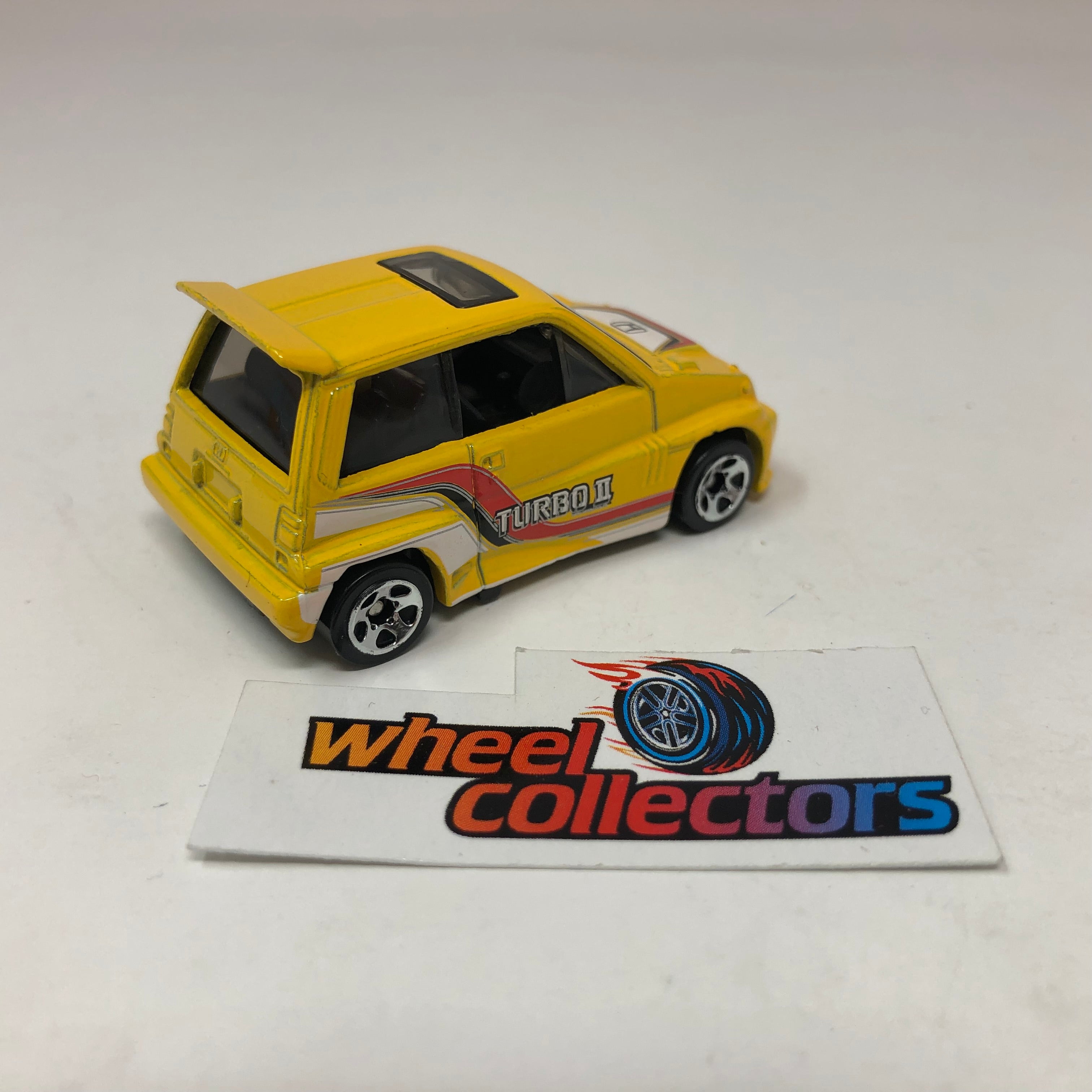 '85 Honda City Turbo II * Yellow * Hot Wheels 1:64 scale Diecast Loose、mySite、hgirdovlk