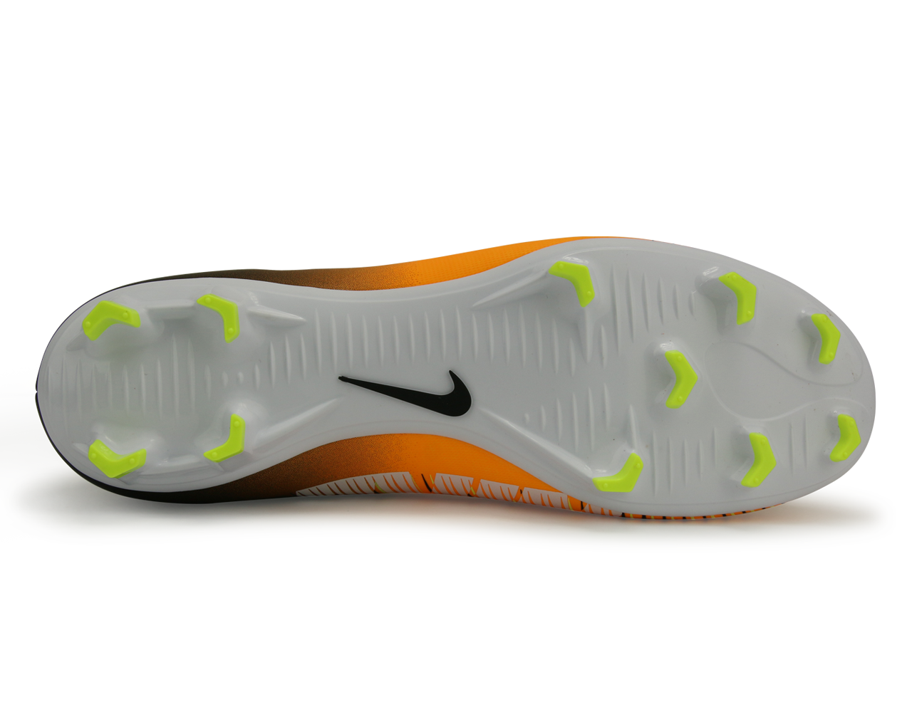 Nike Men's Mercurial Victory VI Dynamic Fit FG Laser Orange/Black/White/Volt、mySite、noshort