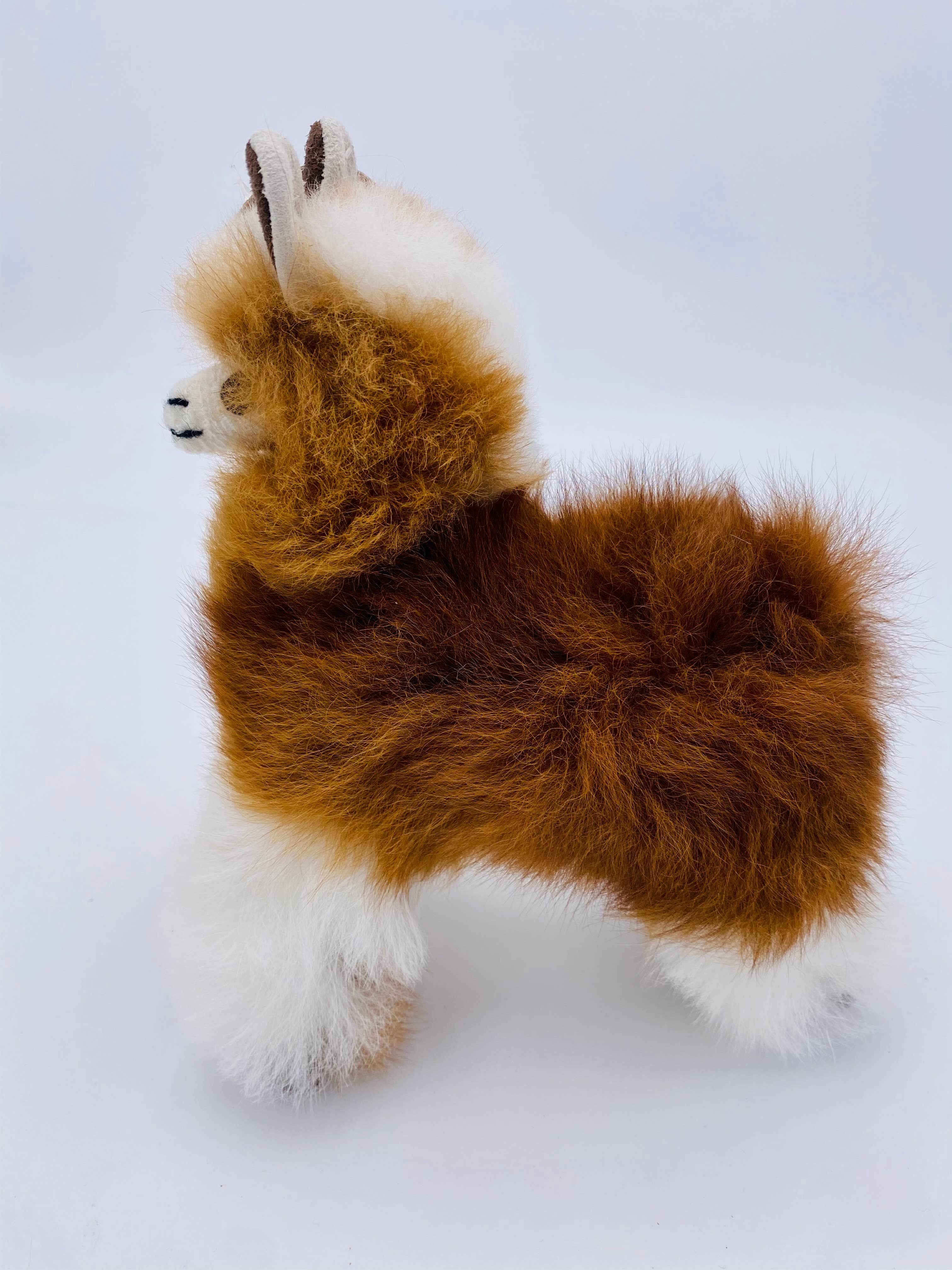 Fluffy Plush Llama Handmade in Peru、mySite、g9winljtr
