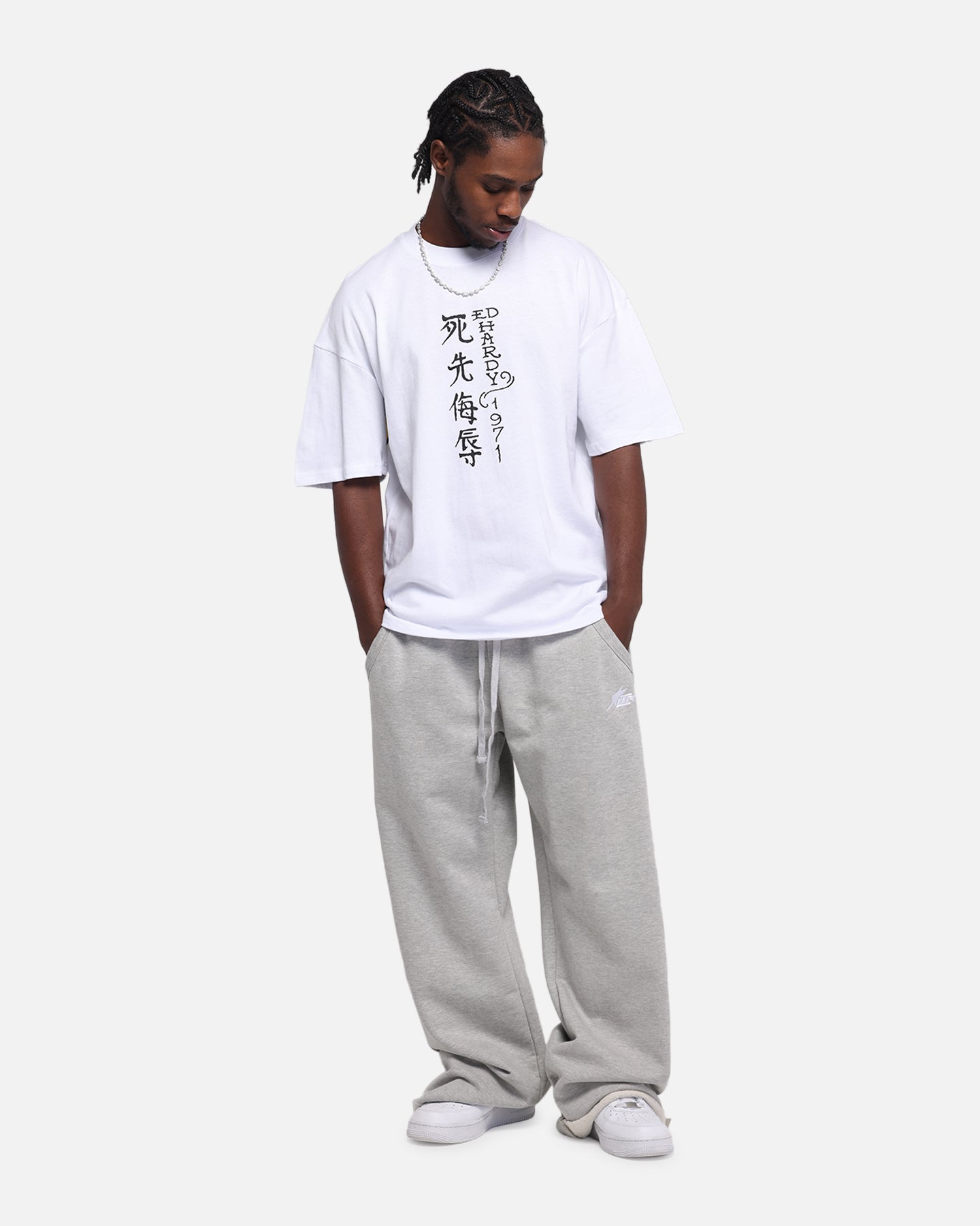 Ed Hardy Skull Sovereign T-Shirt White、mySite、zt4zffjzw