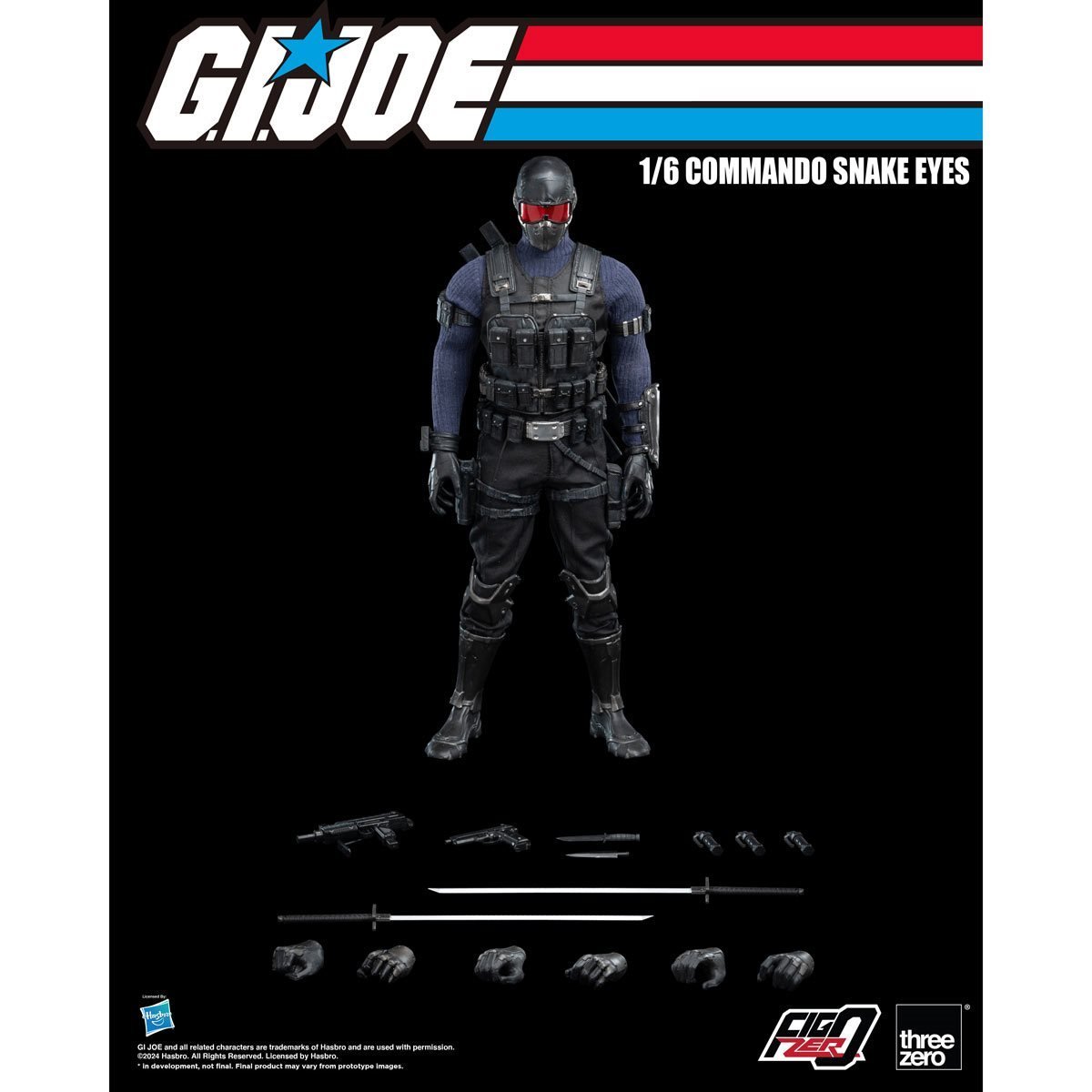 G.I. Joe FigZero Commando Snake Eyes (1/6 Scale)、mySite、hgirdovlk