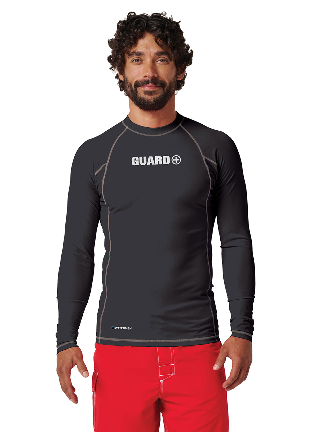Watermen Unisex Classic Guard Long Sleeve Rash Guard、mySite、noshort