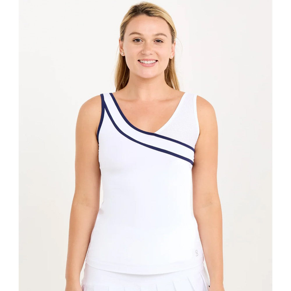 Sofibella Women's Indigo 25 Tank - White