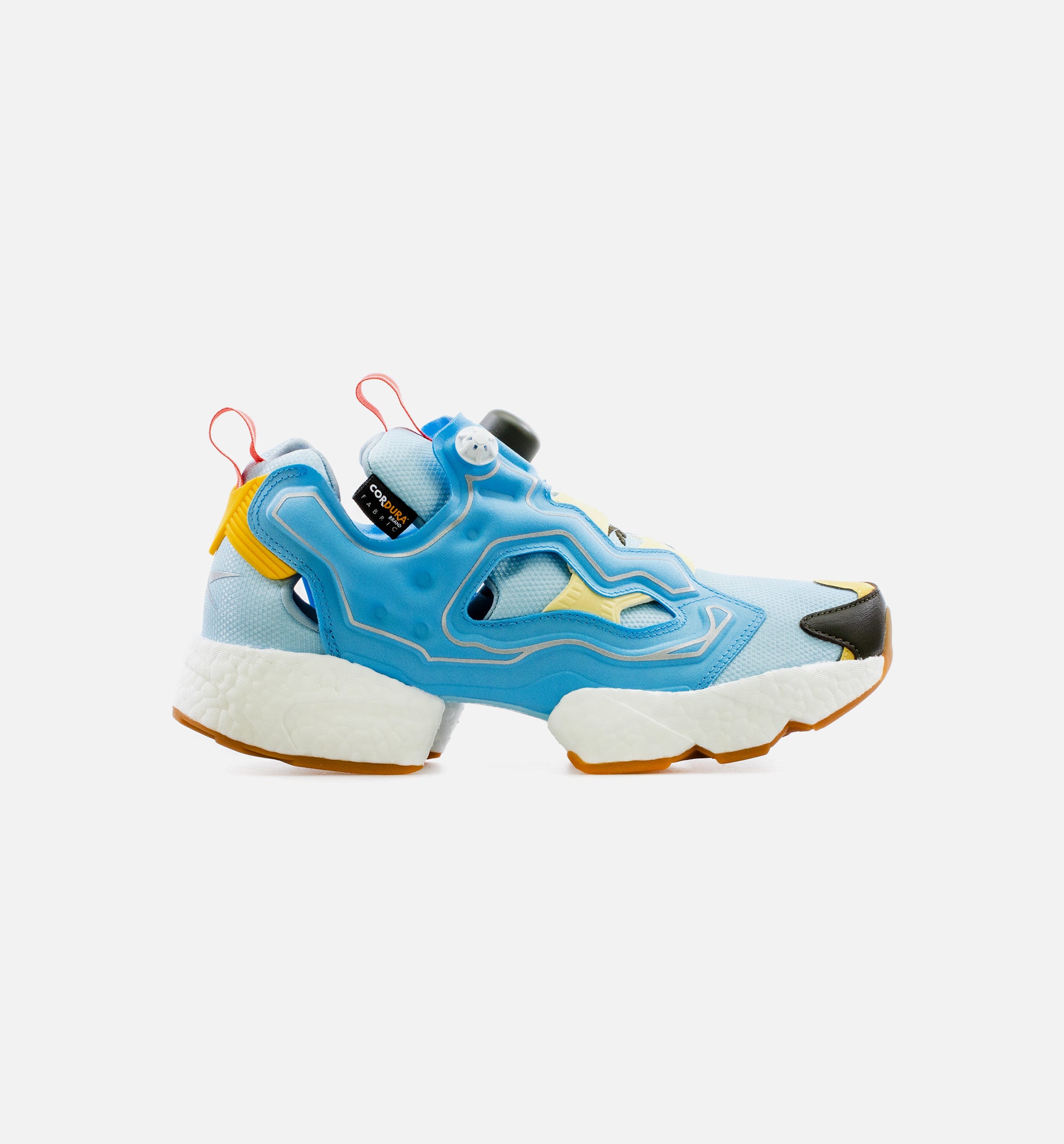 Instapump Fury Boost X BBC Mens Lifestyle Shoe - Blue/Yellow、mySite、dreamappss