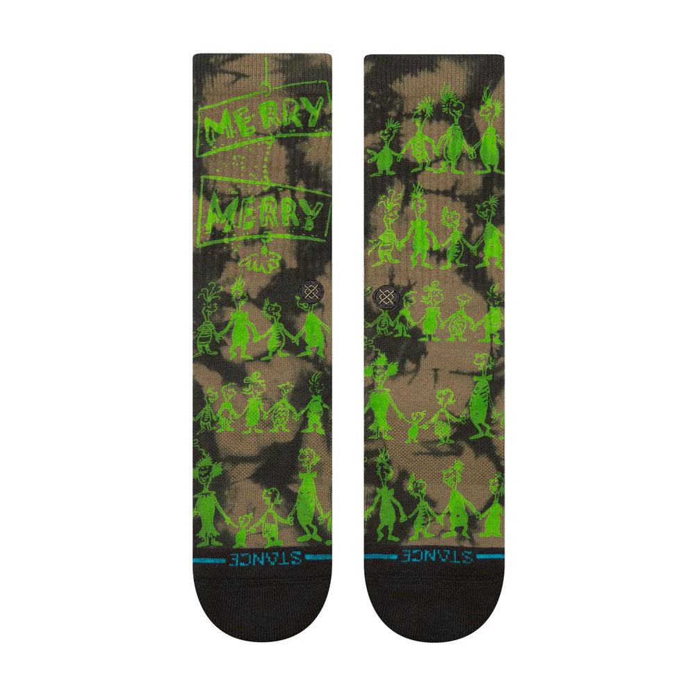  Stance Down In Whovile Crew Socks - Black - Large、mySite、merchandisen