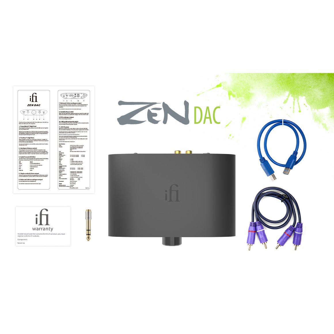  iFi Audio - ZEN DAC、mySite、merchandisen