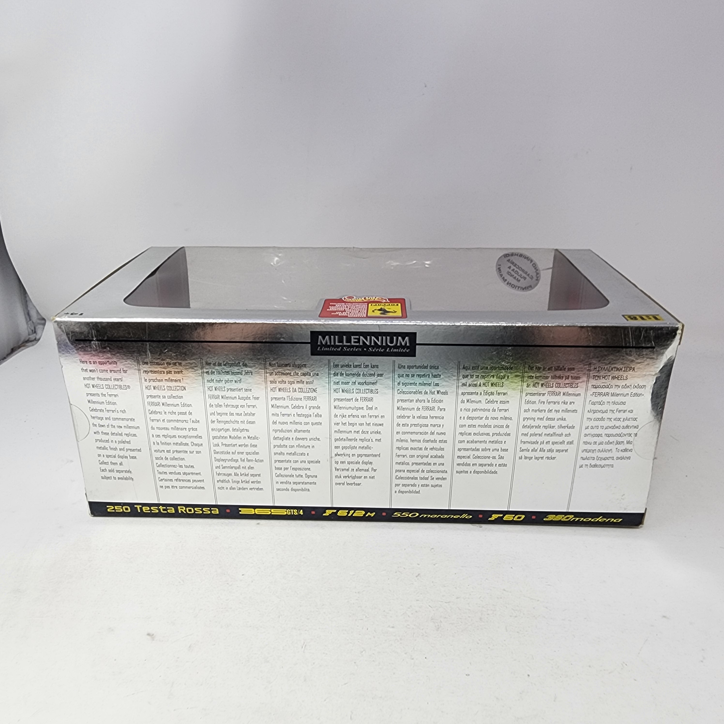 Ferrari 250 Testa Rossa Millennium Edition * Hot Wheels 1/18 Scale Collectibles、mySite、hgirdovlk