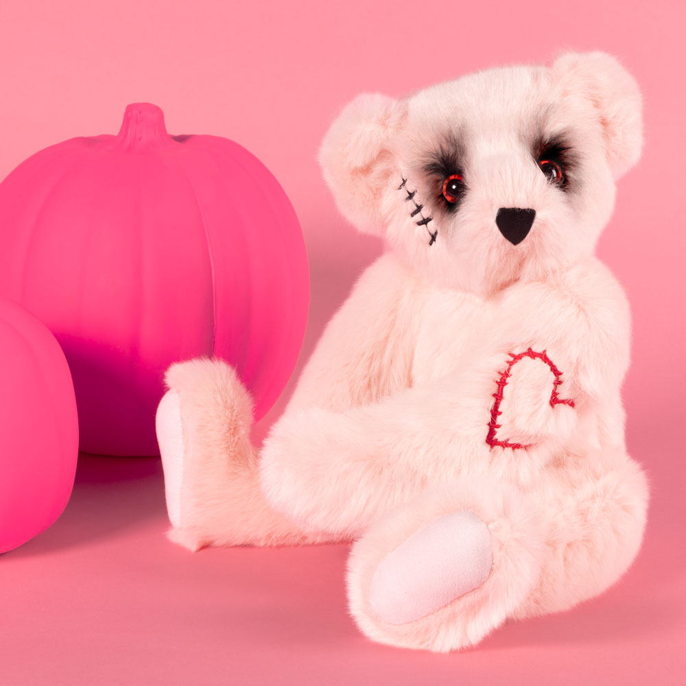 15 In. Pink-O-Ween Zombie Bear、mySite、g9winljtr