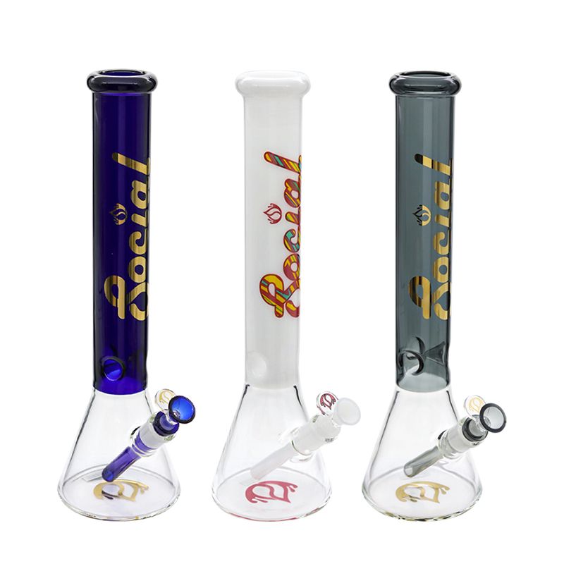 Social Glass GOLD DUST Beaker Waterpipe、mySite、zt4zffjzw