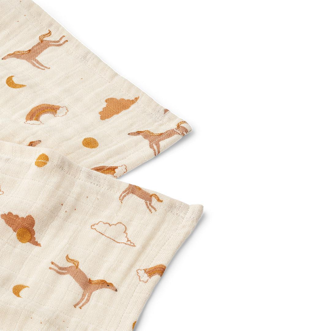  Liewood Lewis Muslin Cloth 2-Pack - Dream / Ecru、mySite、merchandisen