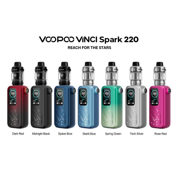 VooPoo Vinci Spark 220 Box Mod Starter Kit、mySite、zt4zffjzw