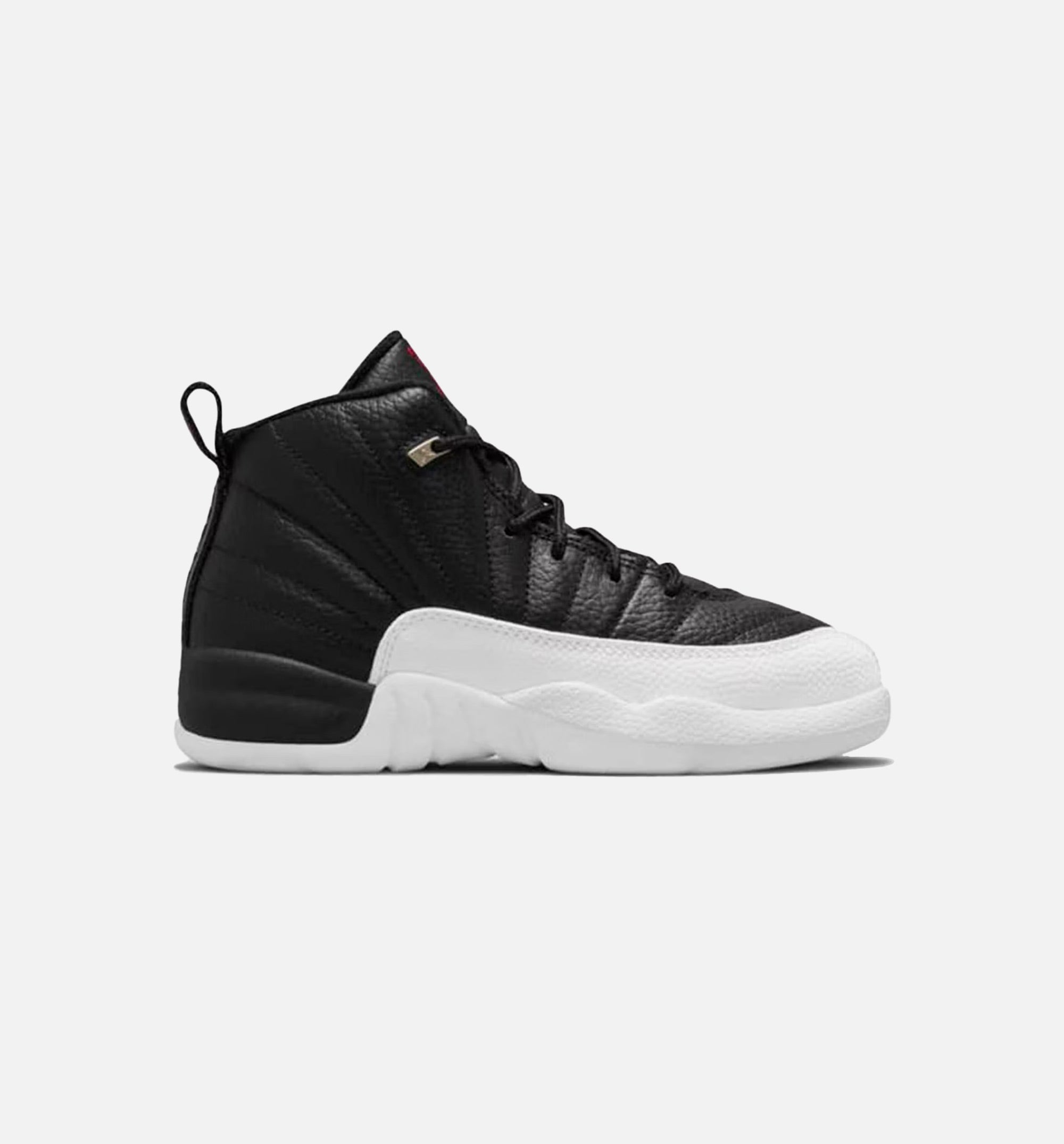 Air Jordan 12 Playoffs Preschool Lifestyle Shoe - Black、mySite、dreamappss