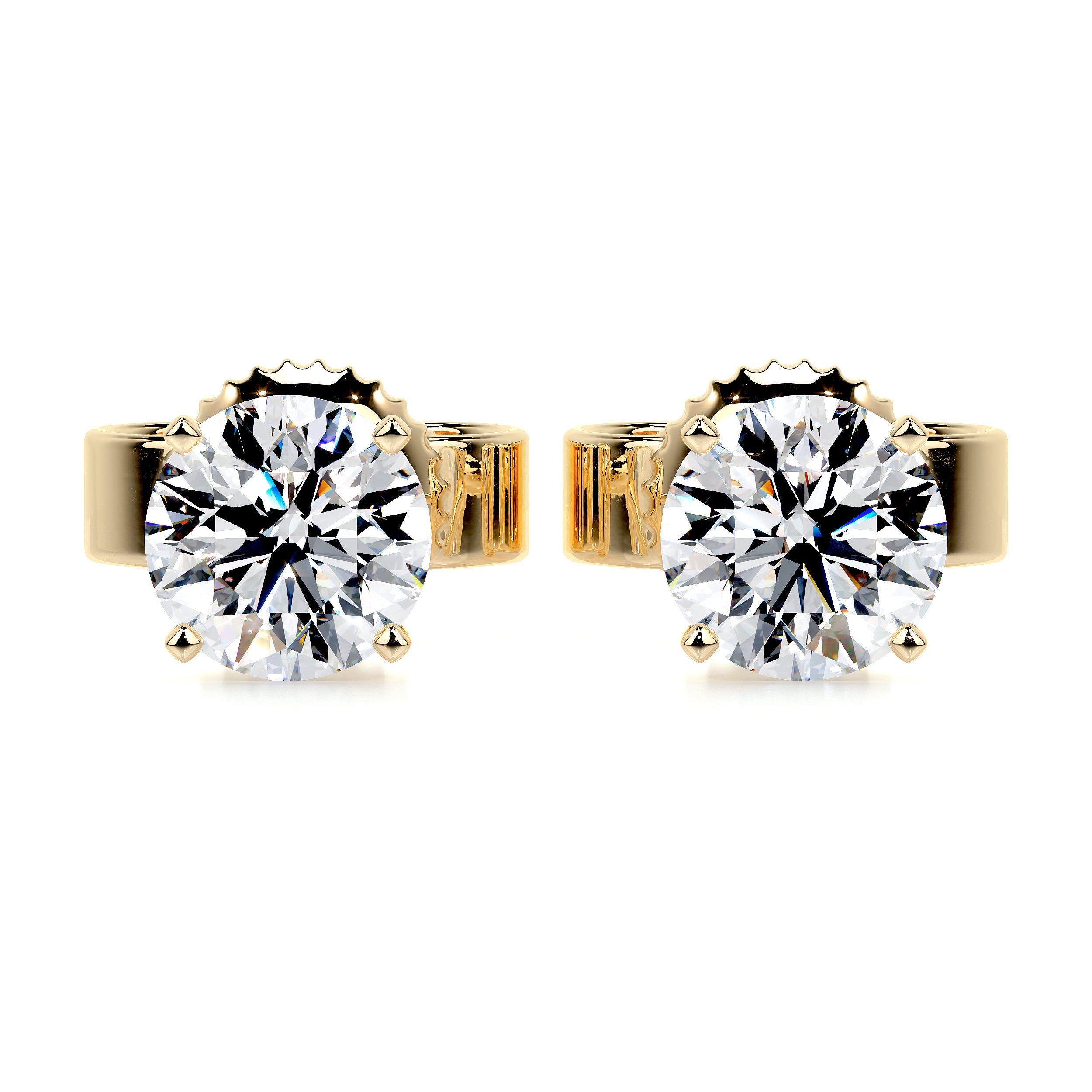 Allen Diamond Earrings -18K Yellow Gold、mySite、hinf8tx79