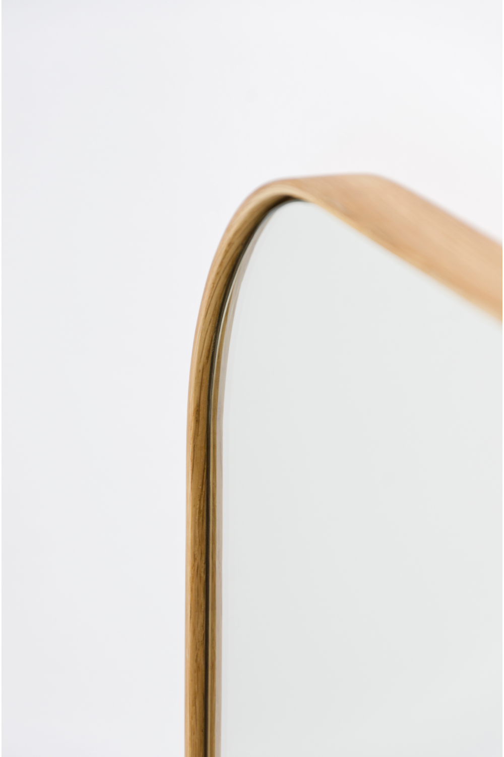 Oak Wooden Framed Full Length Wall Mirror | Wireworks Gaze、mySite、neckold