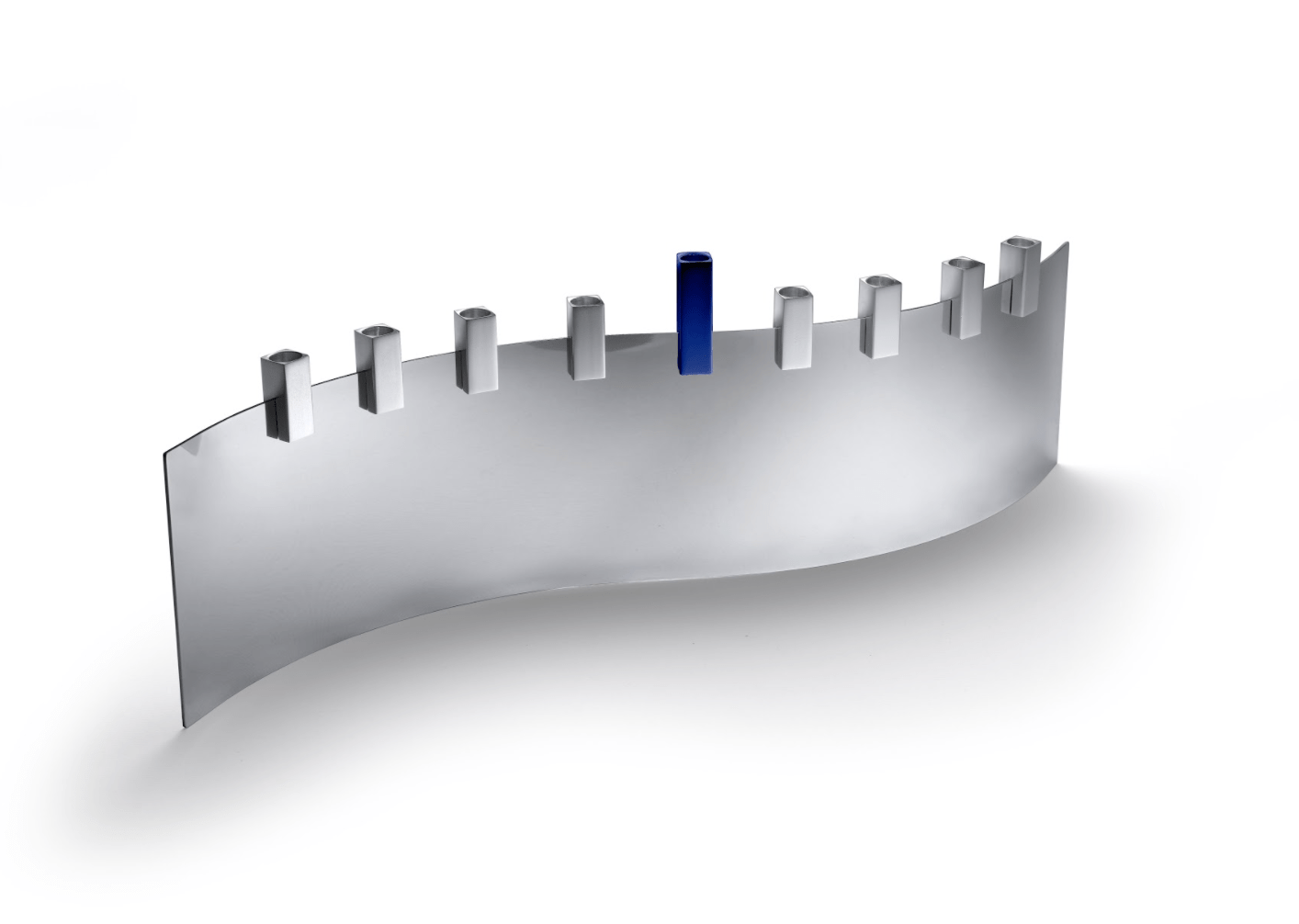 Tel Aviv SEA Menorah by Laura Cowan - Magenta, Cobalt or Silver、mySite、topwebapps