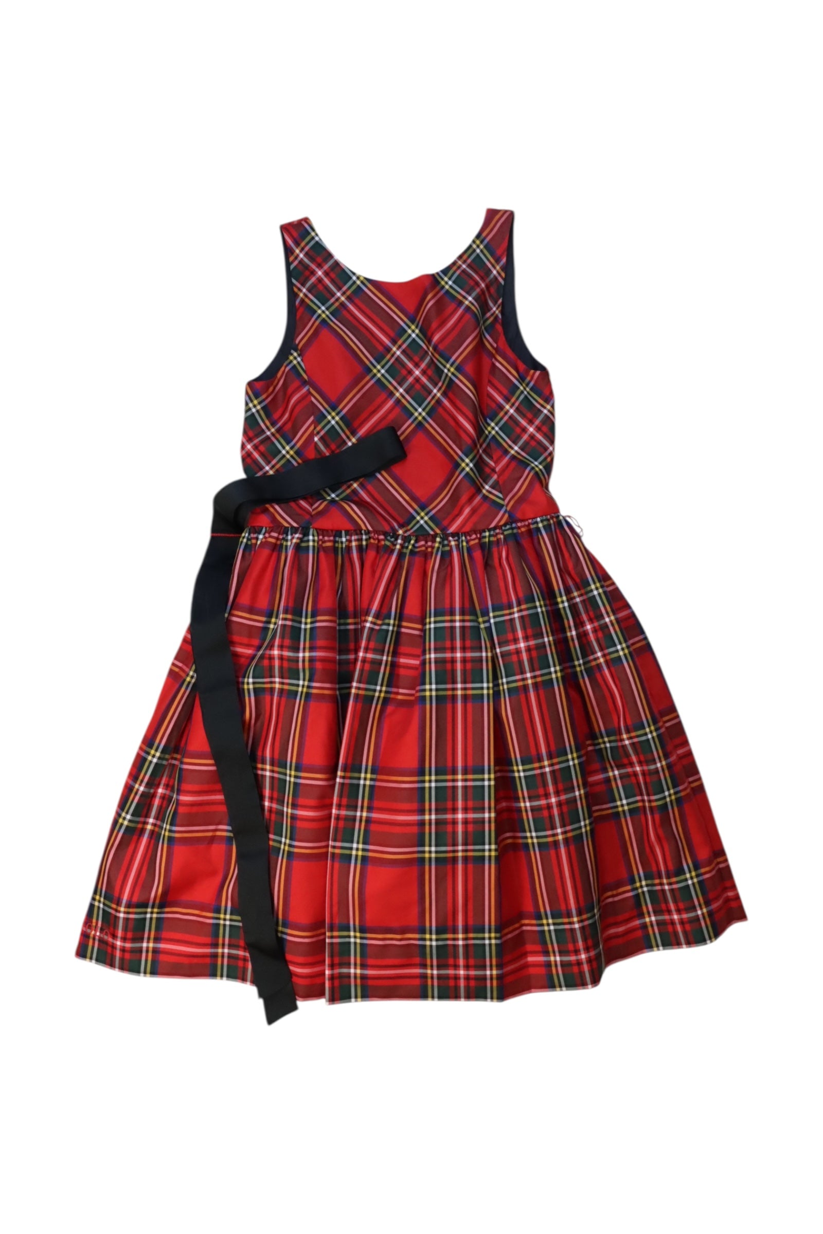 Polo Ralph Lauren Plaid Sleeveless Dress - Size 8Y、mySite、g9winljtr