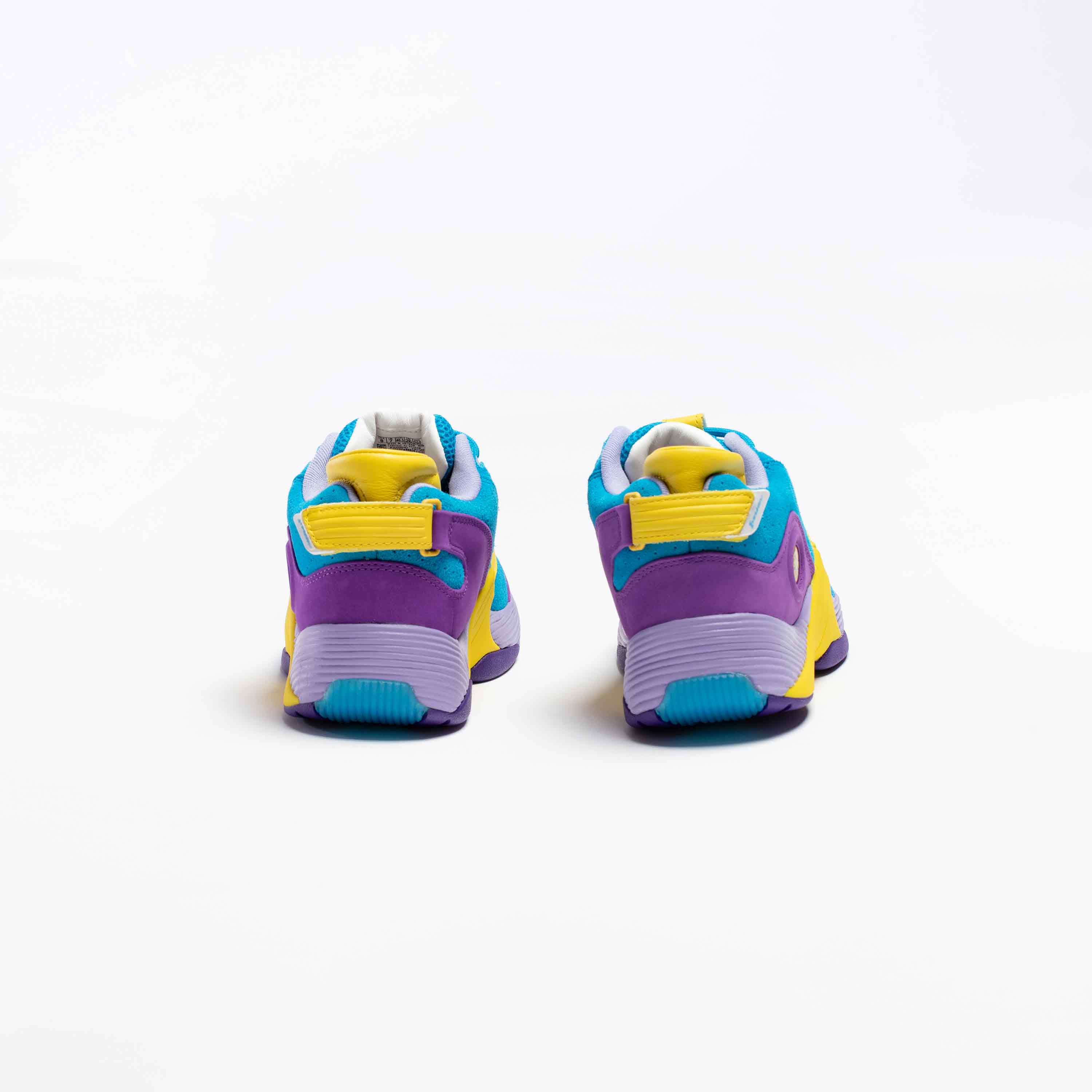Bbc Ice Cream X Reebok Answer V Mens Lifestyle Shoe - Teal/Purple/Yellow、mySite、dreamappss