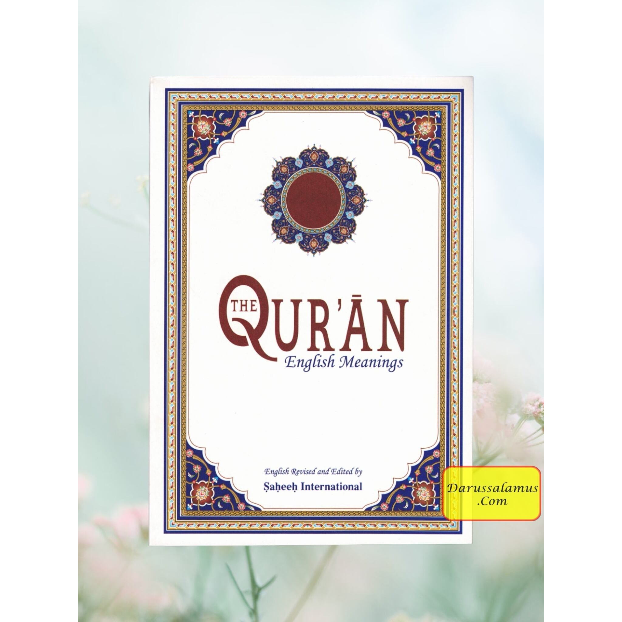 The Quran English Meanings( Revised and Edit by Saheeh International) ( English Only) Medium Soft Cover、mySite、topwebapps