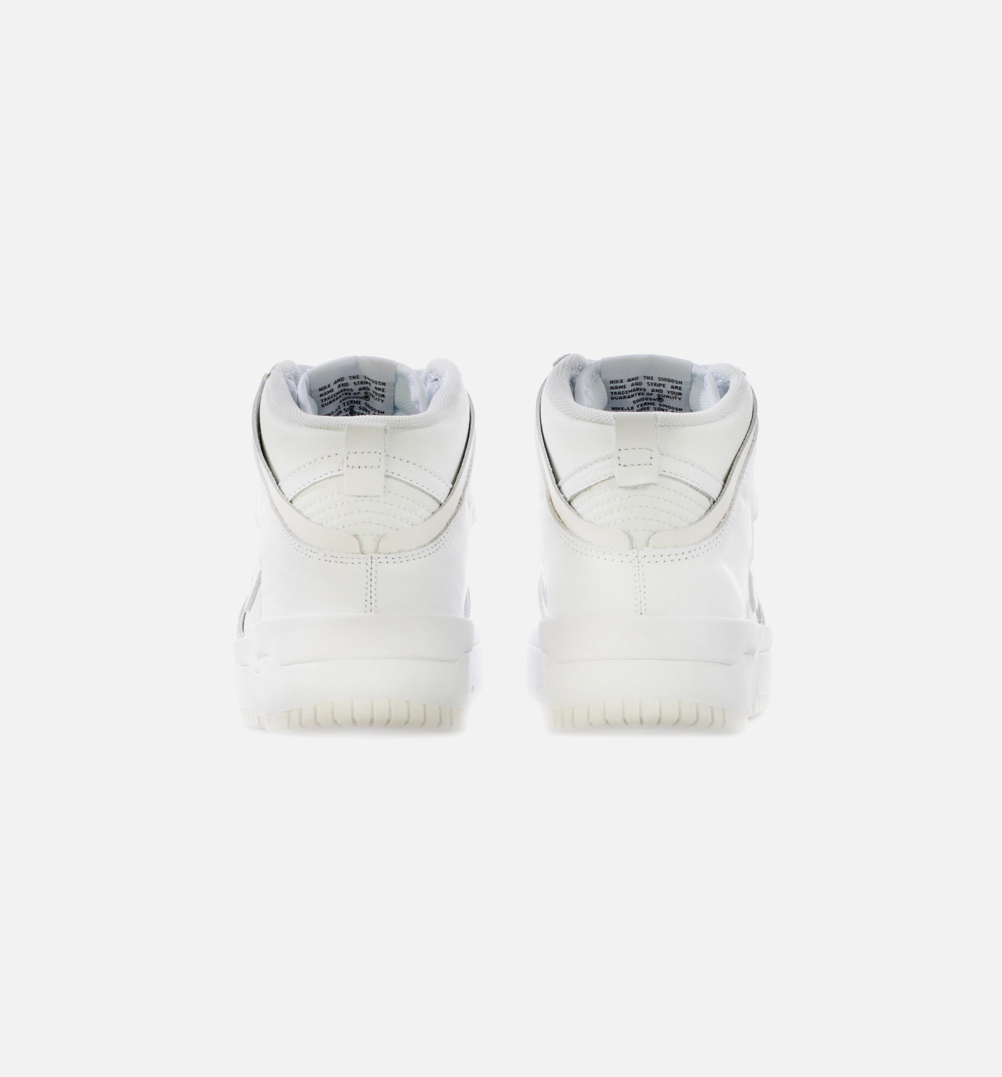 Dunk Hi Rebel All White Womens Lifestyle Shoe - White、mySite、dreamappss