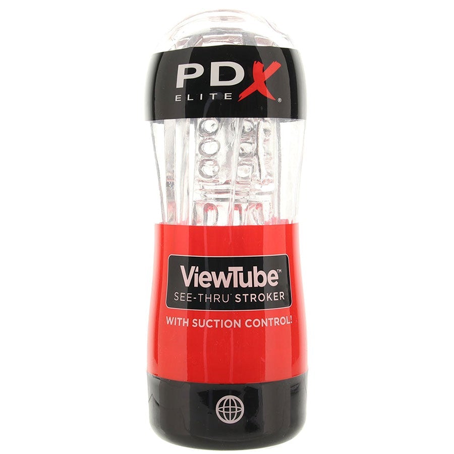 PDX Elite ViewTube Clear Stroker for Men by Pipedream Products、mySite、bottomscart