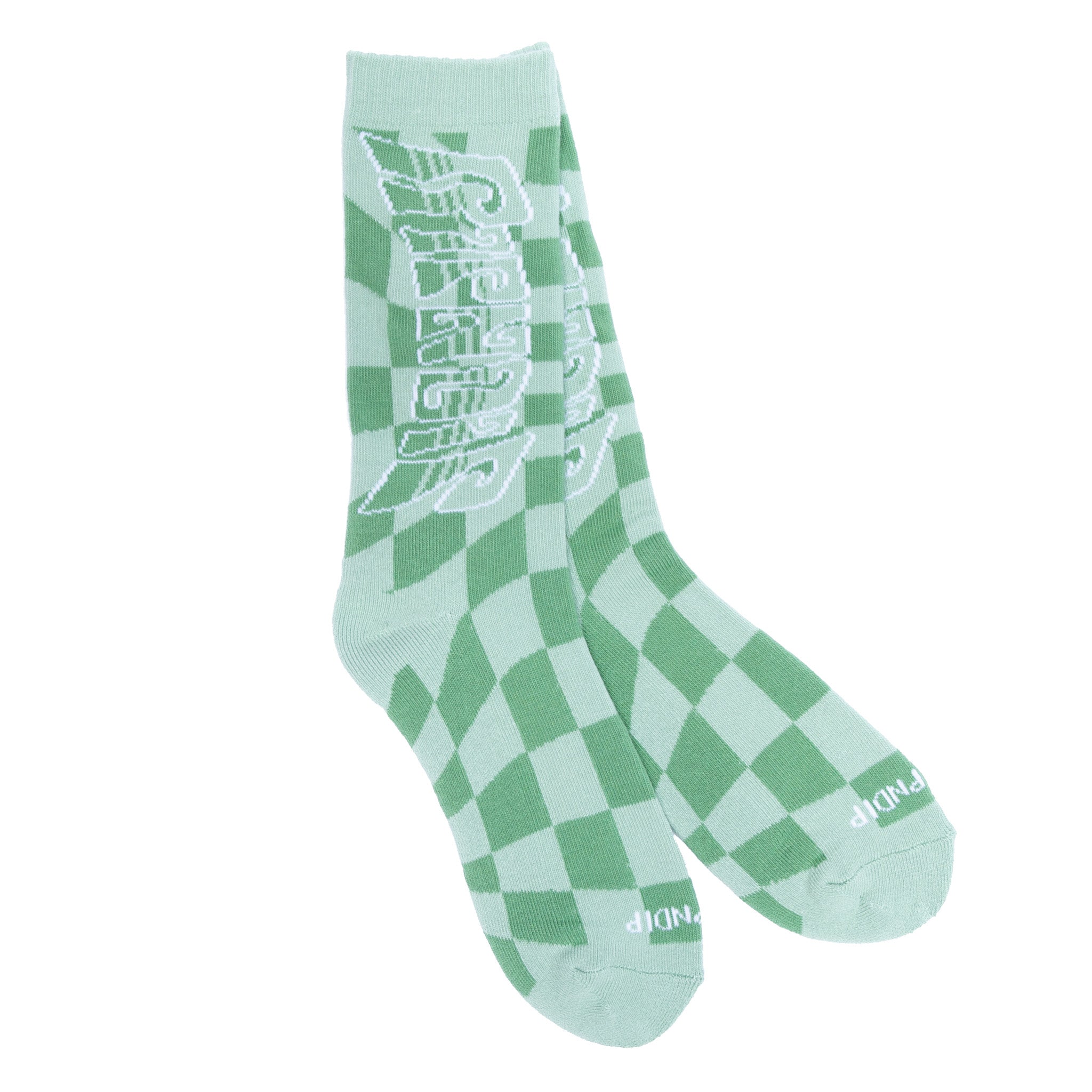  Checked Socks (Olive)、mySite、merchandisen