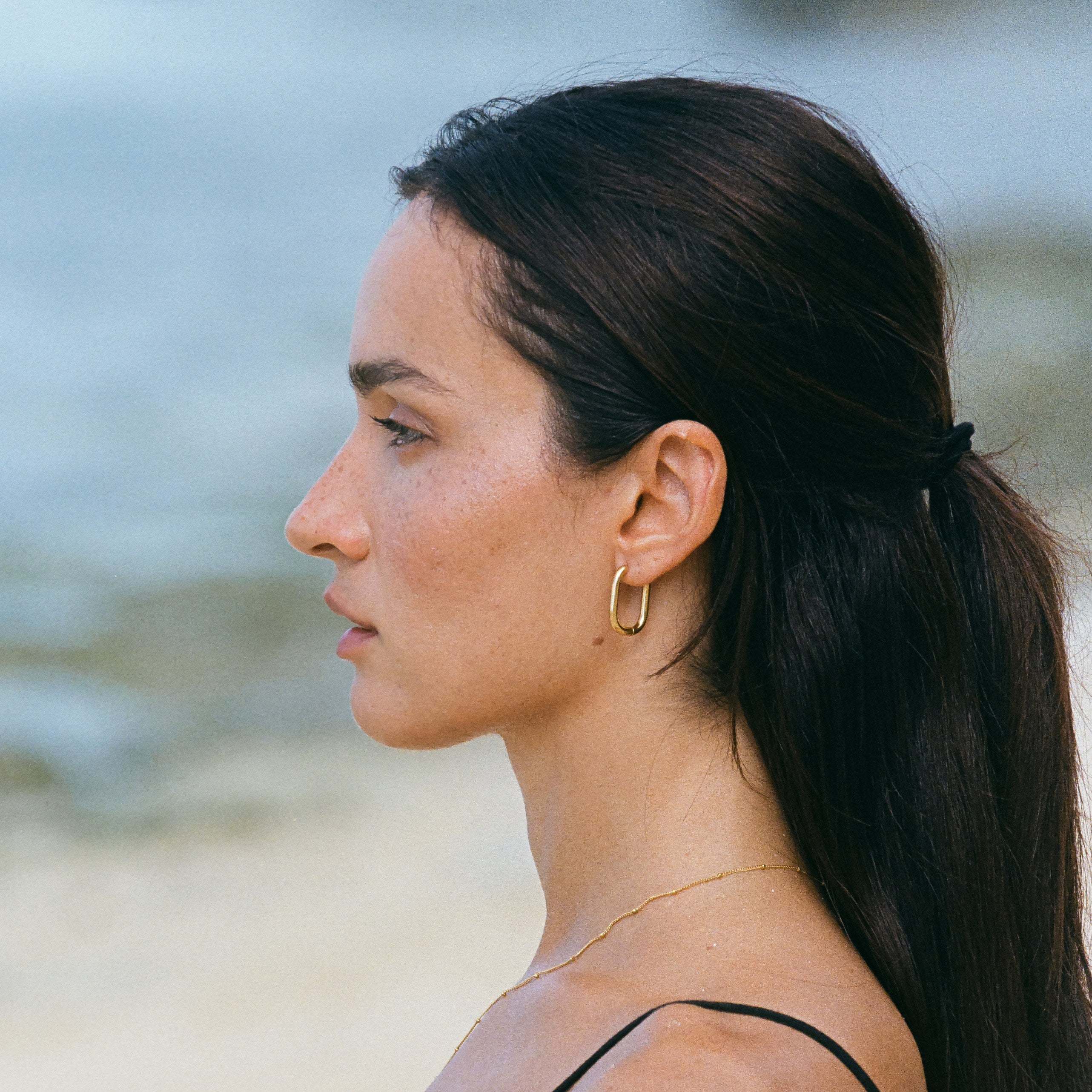 Oval Hoop Earrings、mySite、hinf8tx79