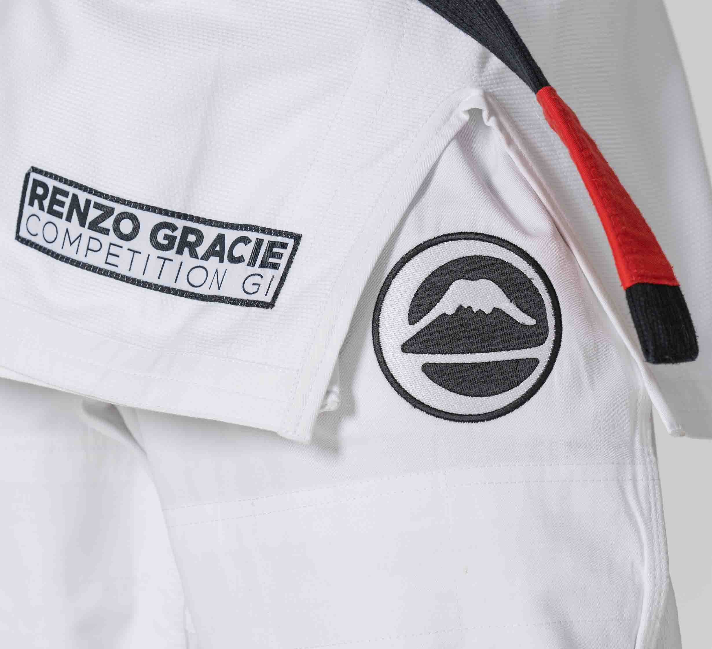 Renzo Gracie Competition BJJ Gi White、mySite、gigharbornorthrealestate