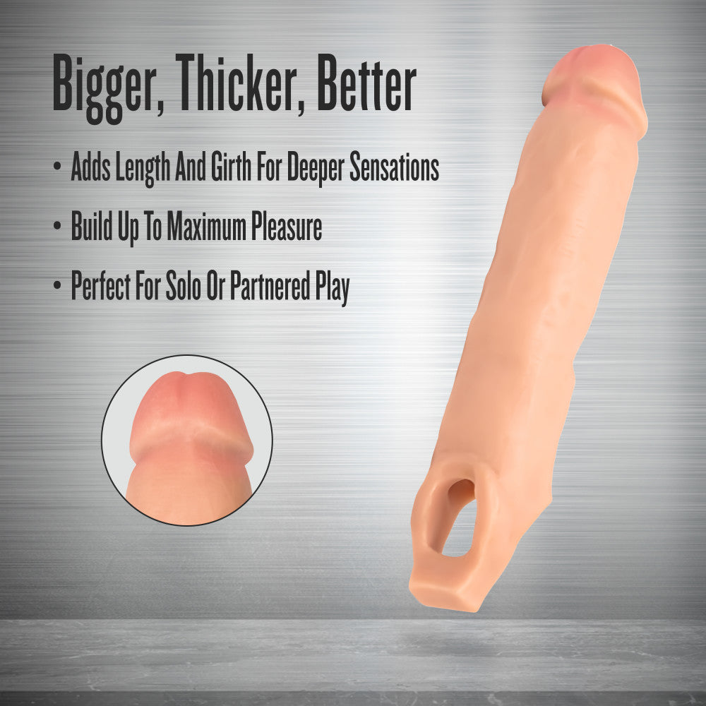 Performance By Blush® | 2.5-Inch Penis Extender - Realistic Design with Secure Fit Strap、mySite、bottomscart