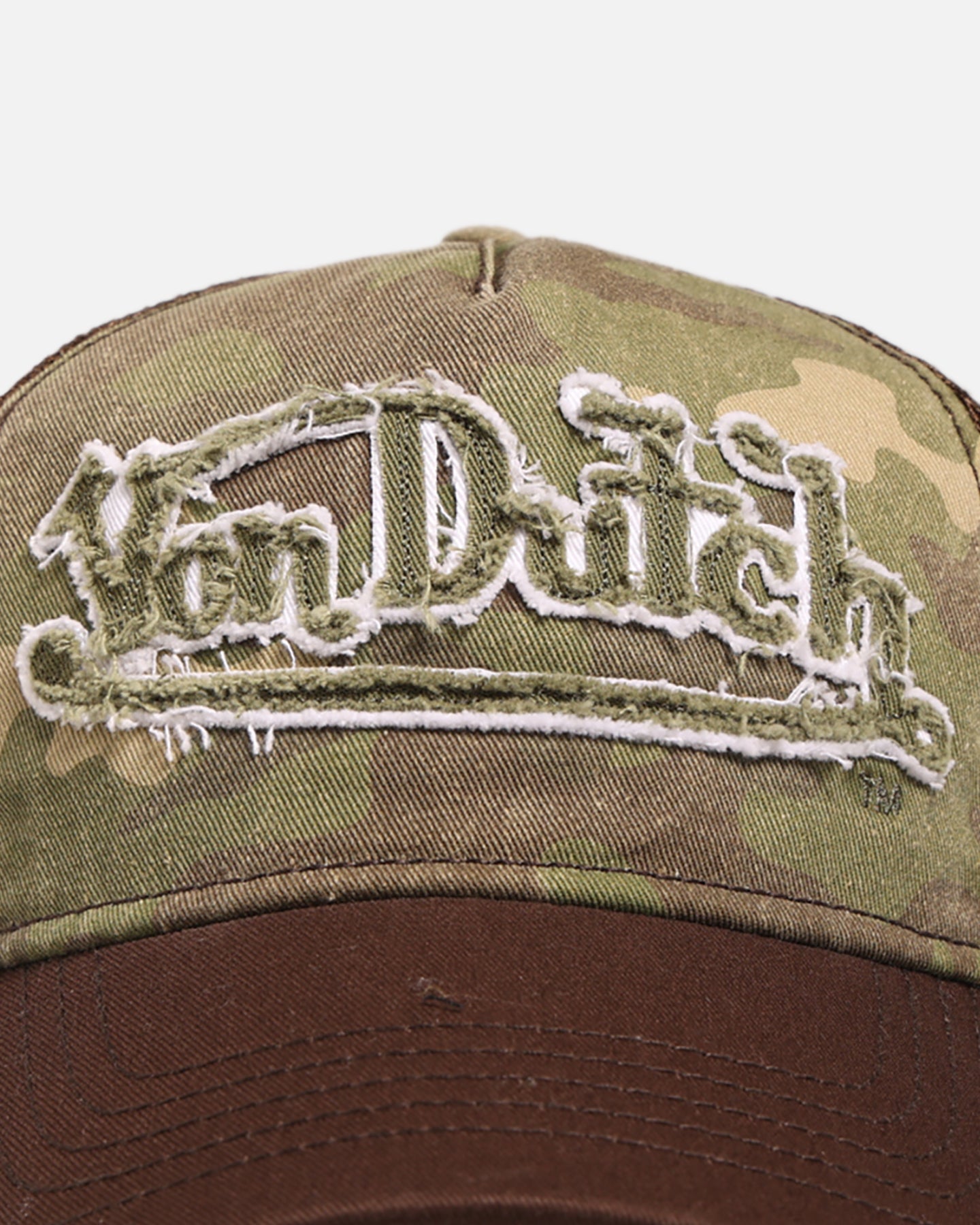 Von Dutch Washed Twill Trucker Snapback Camo、mySite、zt4zffjzw