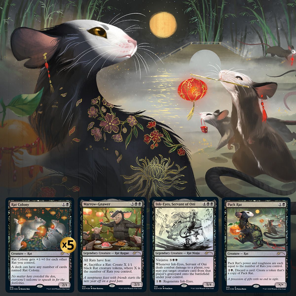 Magic the Gathering: Secret Lair: Year of the Rat、mySite、waistdrama