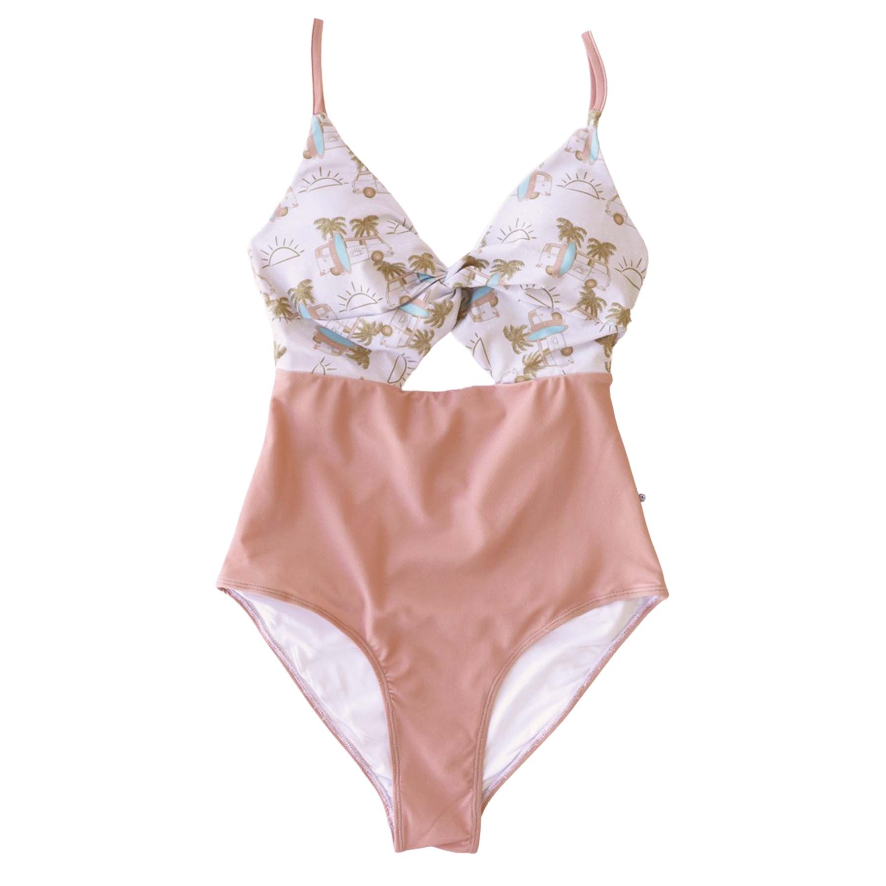  Women's Ruched Cutout One-Piece Swimsuit | All Prints、mySite、layawaytickets