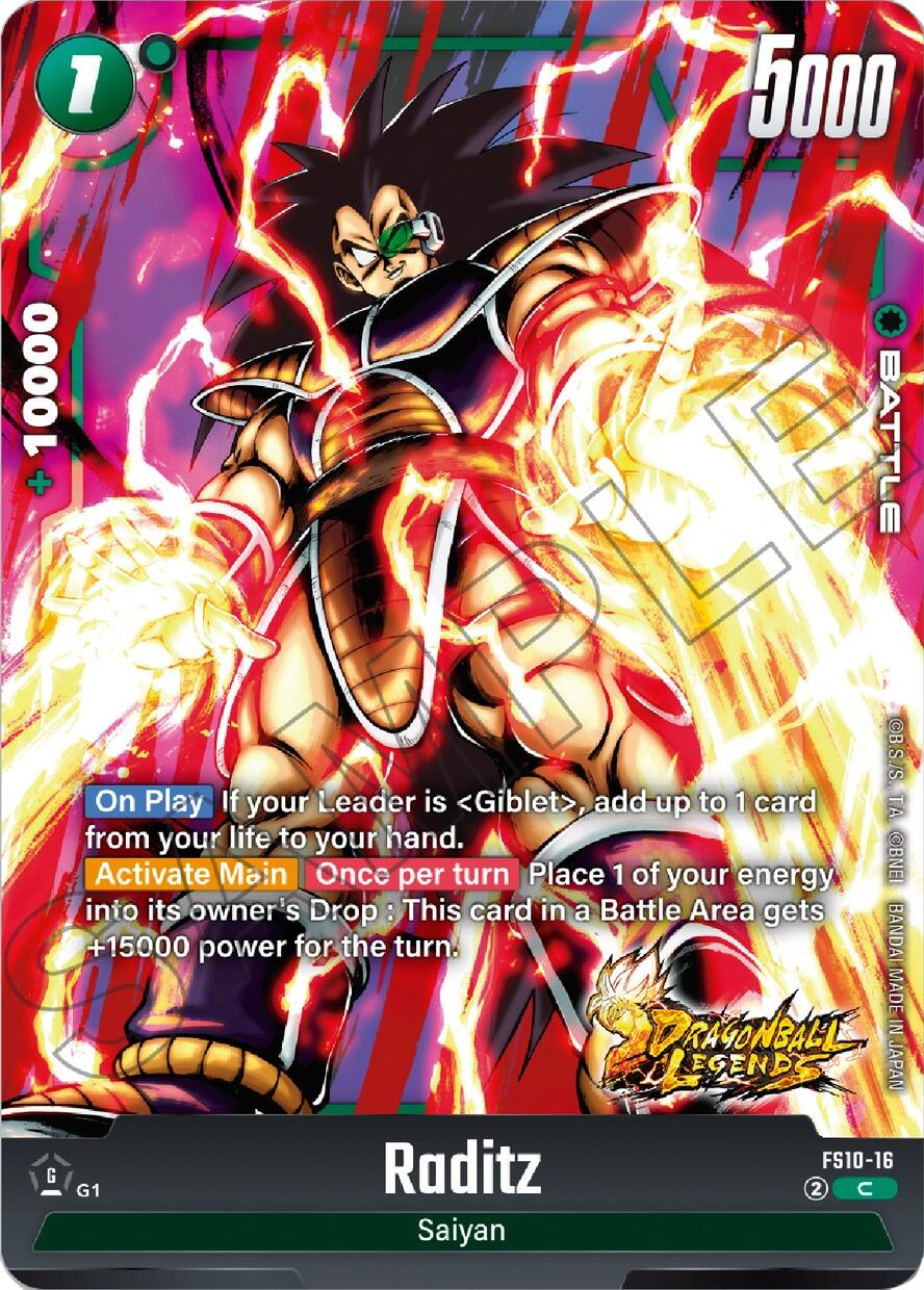Raditz Starter Deck: Shallot、mySite、waistdrama